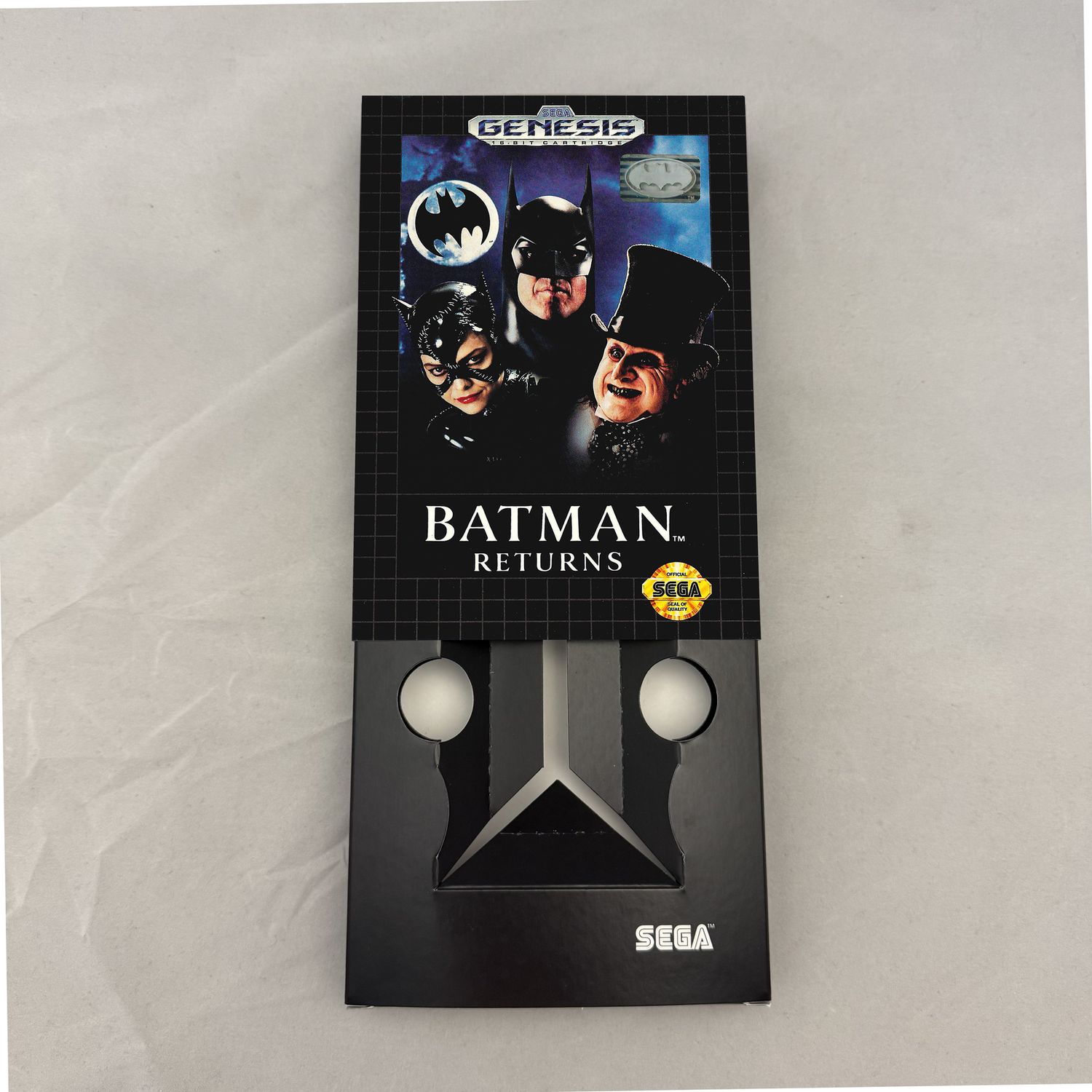 Batman Returns | NTSC | Sega Genesis | Genesis | En | Reproduction Box and Inner Tray