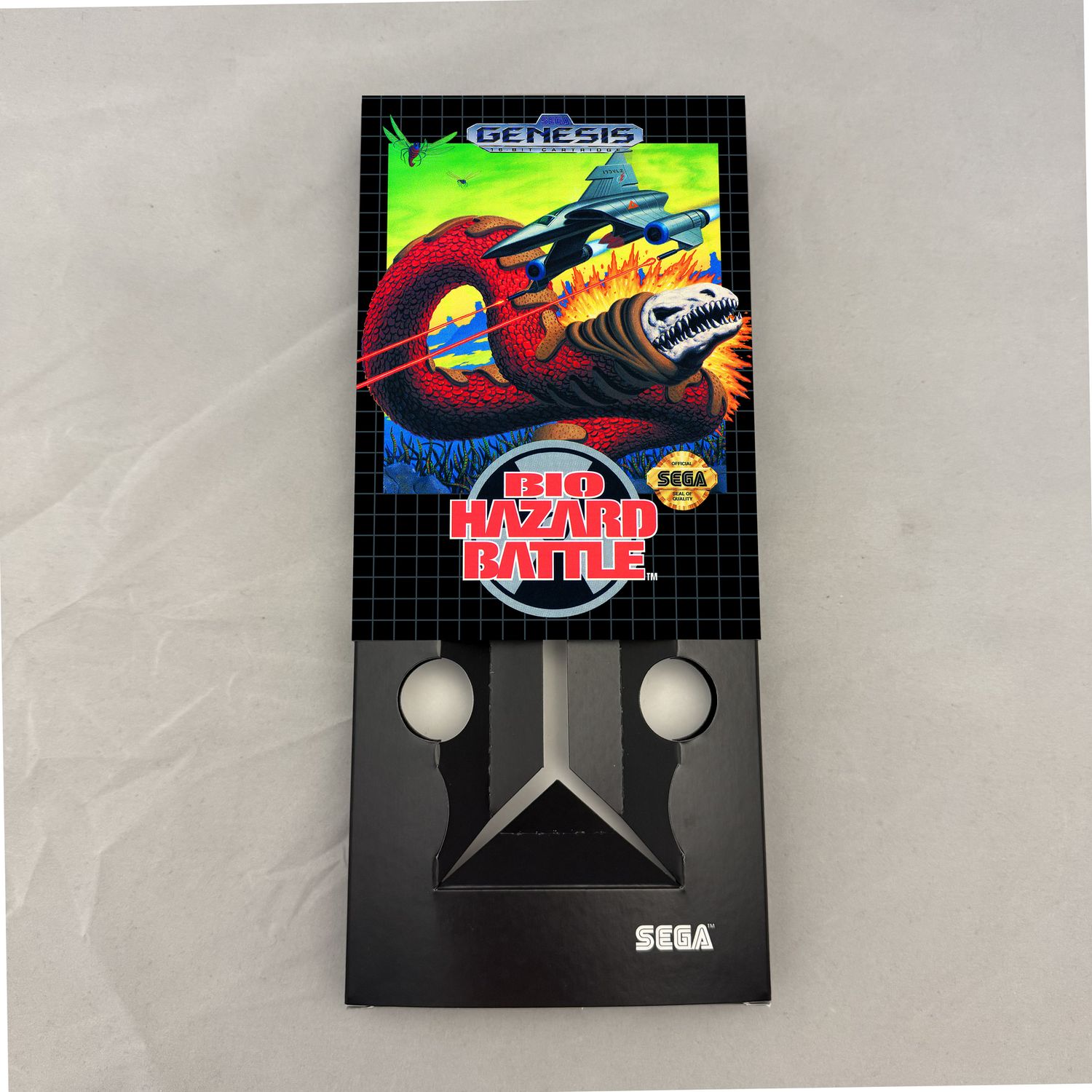 Bio-Hazard Battle | NTSC | Sega Genesis | Genesis | En | Reproduction Box and Inner Tray