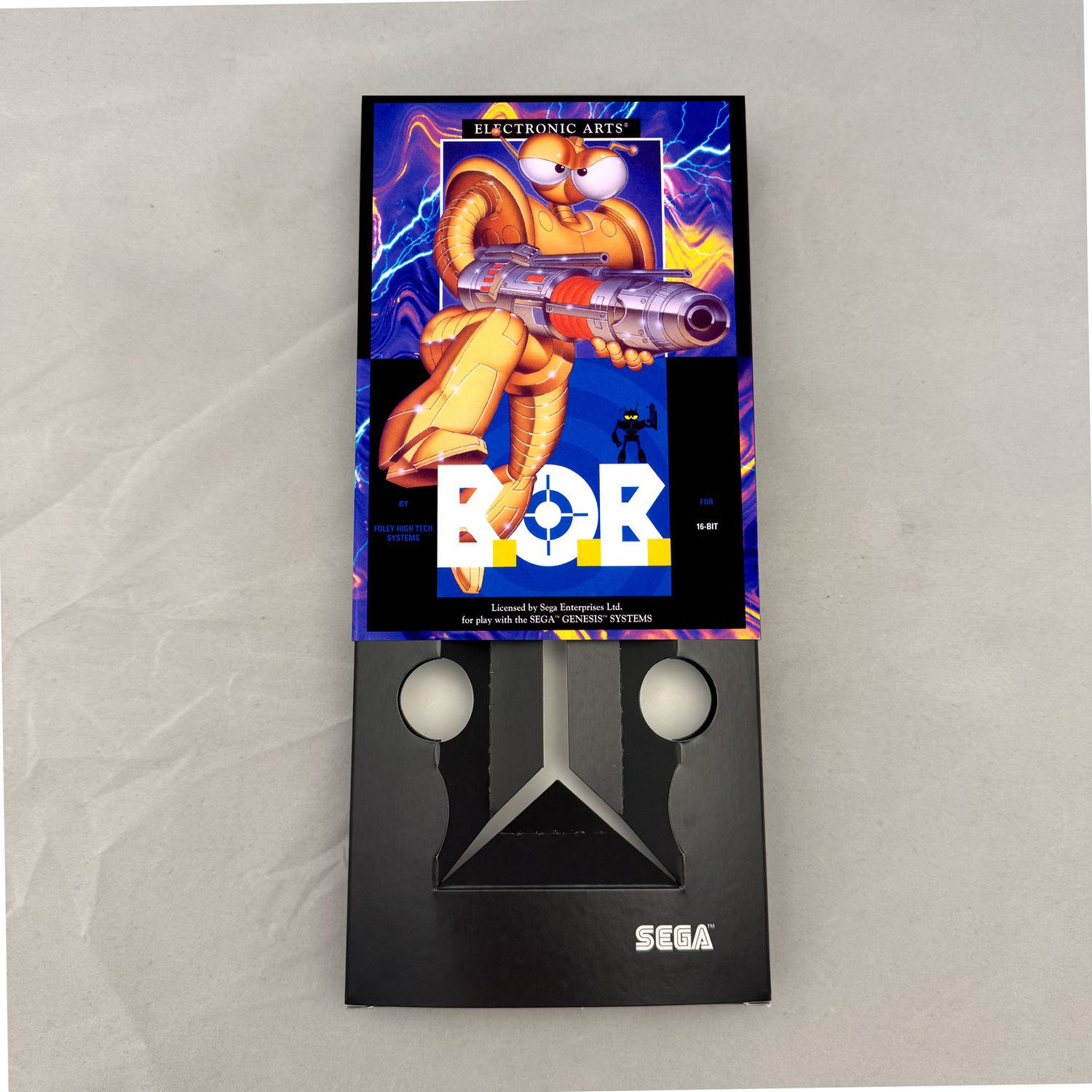 B.O.B. | NTSC | Sega Genesis | Genesis | En | Reproduction Box and Inner Tray