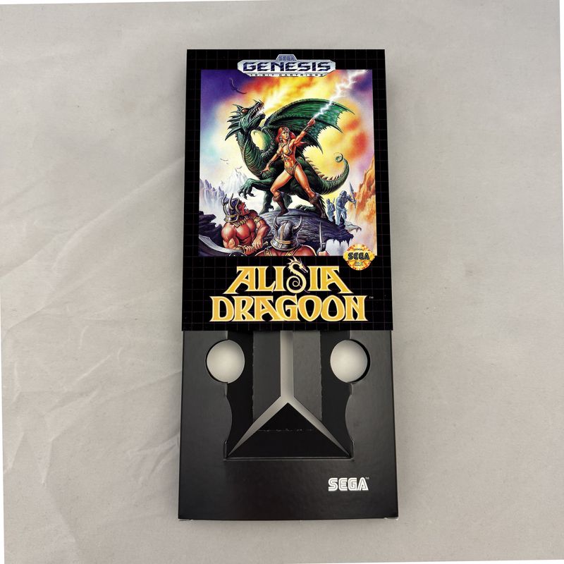 Alisia Dragoon | NTSC | Sega Genesis | Genesis | En | Reproduction Box and Inner Tray