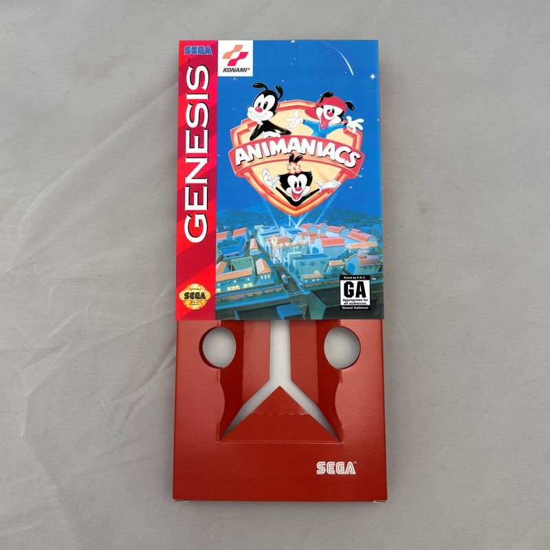 Animaniacs | NTSC | Sega Genesis | Genesis | En | Reproduction Box and Inner Tray