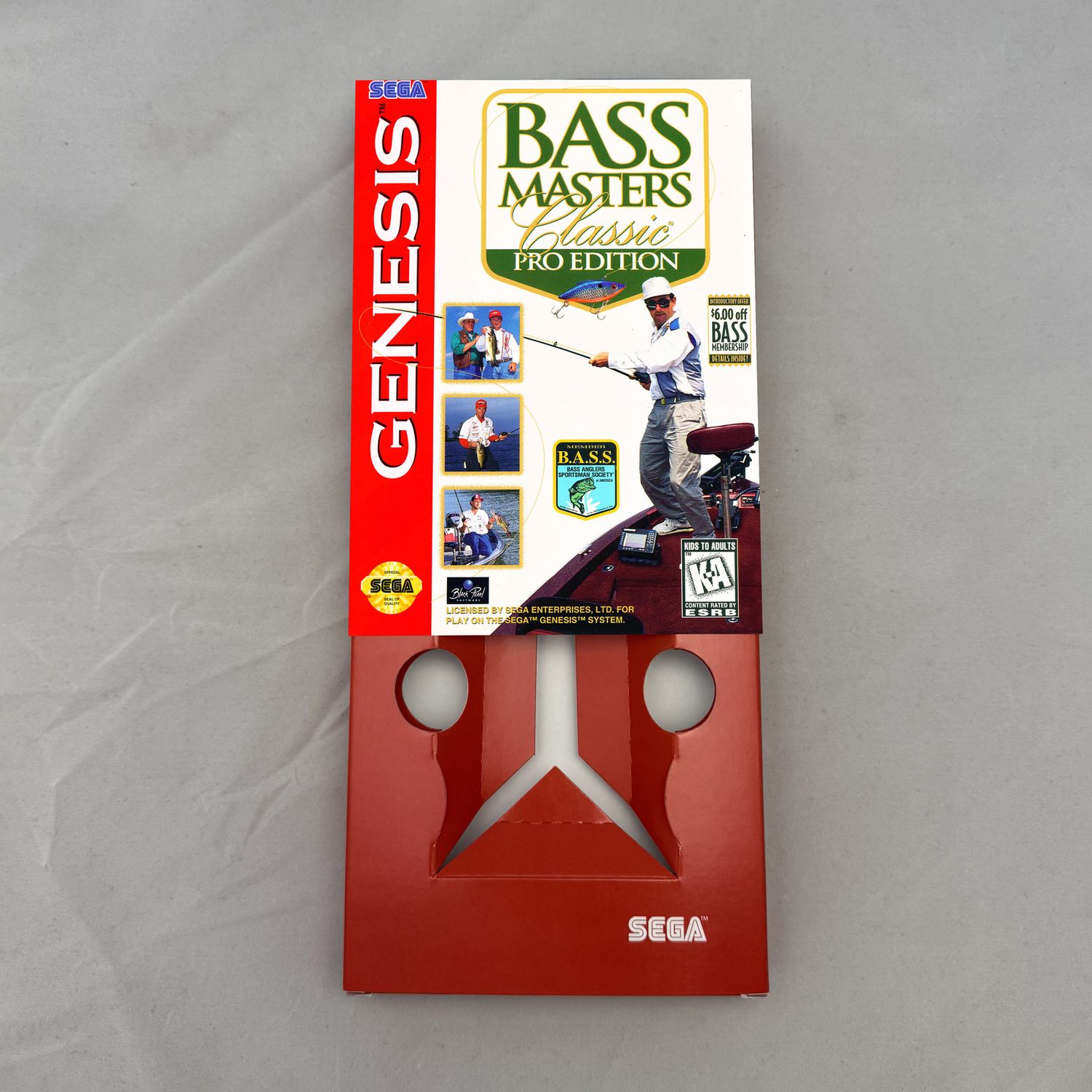 Bass Masters Classic: Pro Edition | NTSC | Sega Genesis | Genesis | En | Reproduction Box and Inner Tray
