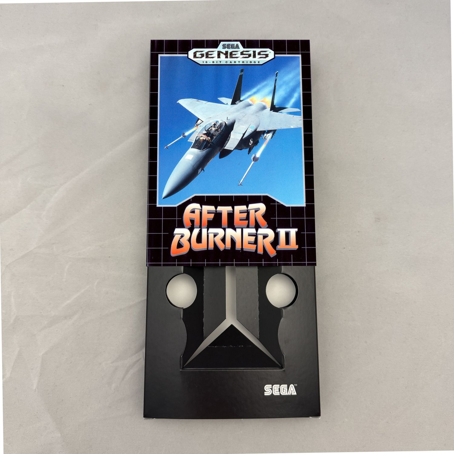 After Burner II | NTSC | Sega Genesis | Genesis | En | Reproduction Box and Inner Tray