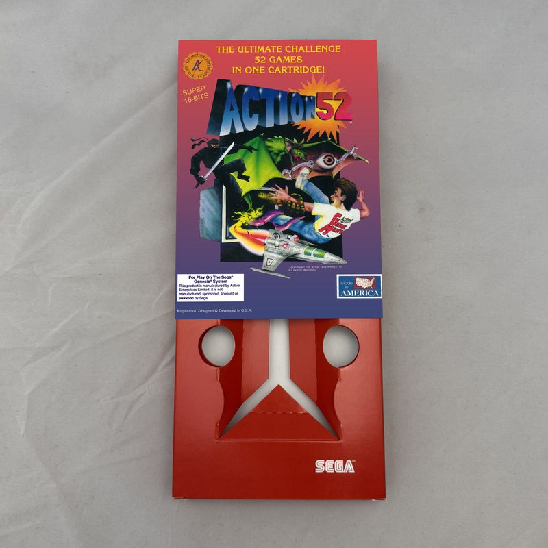 Action 52 | NTSC | Sega Genesis | Genesis | En | Reproduction Box and Inner Tray