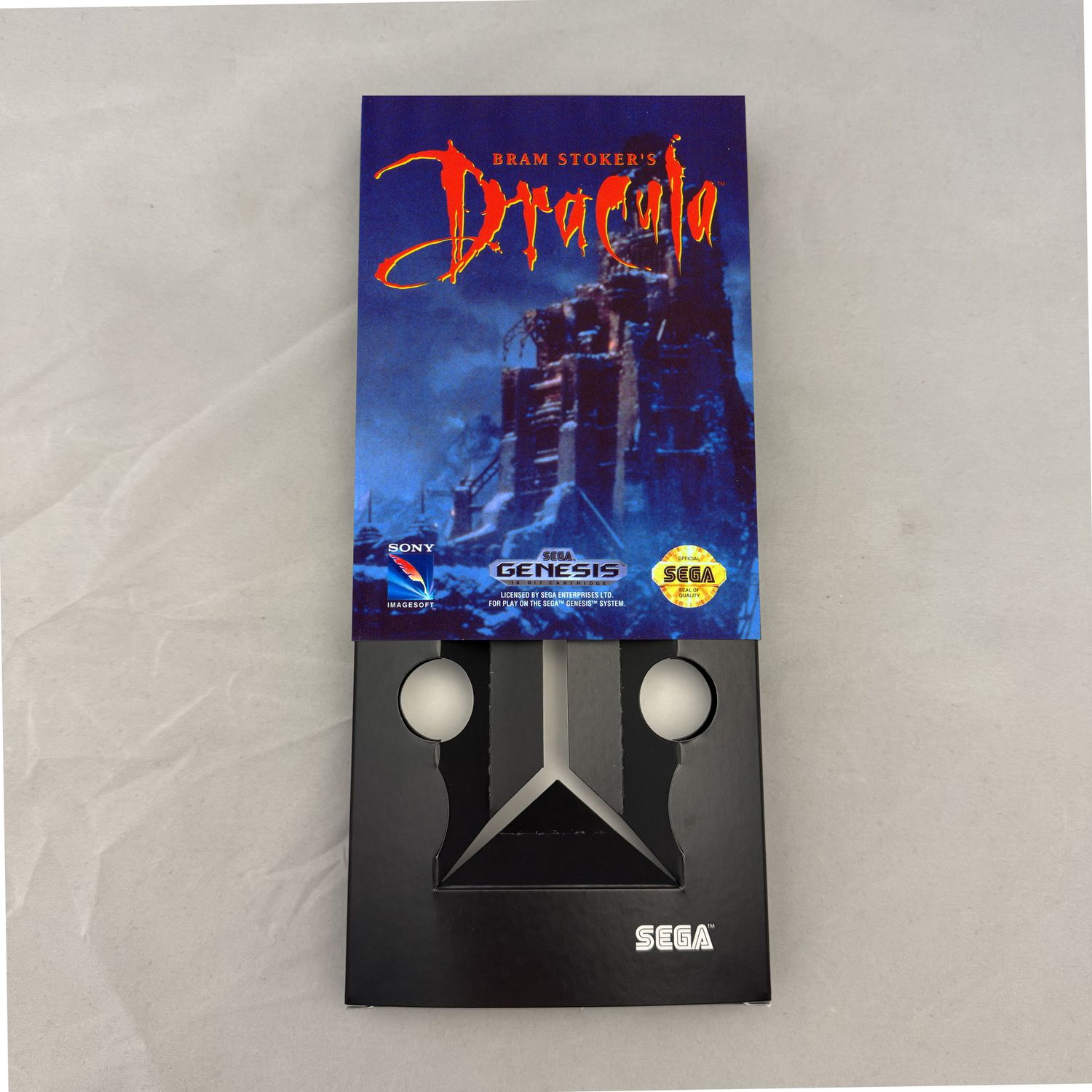 Bram Stoker&#39;s Dracula | NTSC | Sega Genesis | Genesis | En | Reproduction Box and Inner Tray