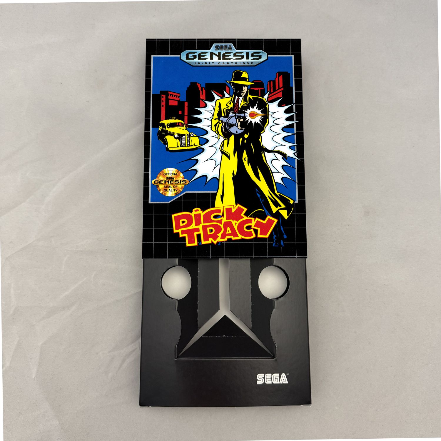 Dick Tracy | NTSC | Sega Genesis | Genesis | En | Reproduction Box and Inner Tray