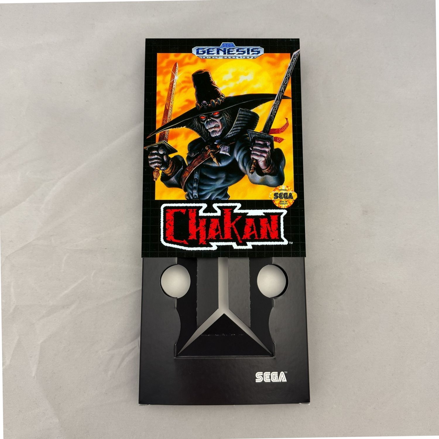 Chakan - The Forever Man | NTSC | Sega Genesis | Genesis | En | Reproduction Box and Inner Tray