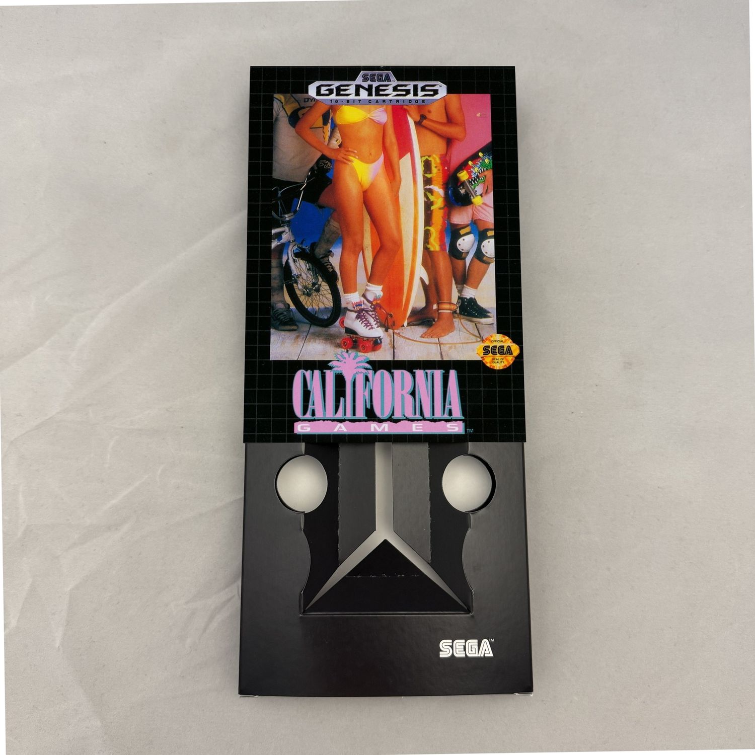California Games | NTSC | Sega Genesis | Genesis | En | Reproduction Box and Inner Tray