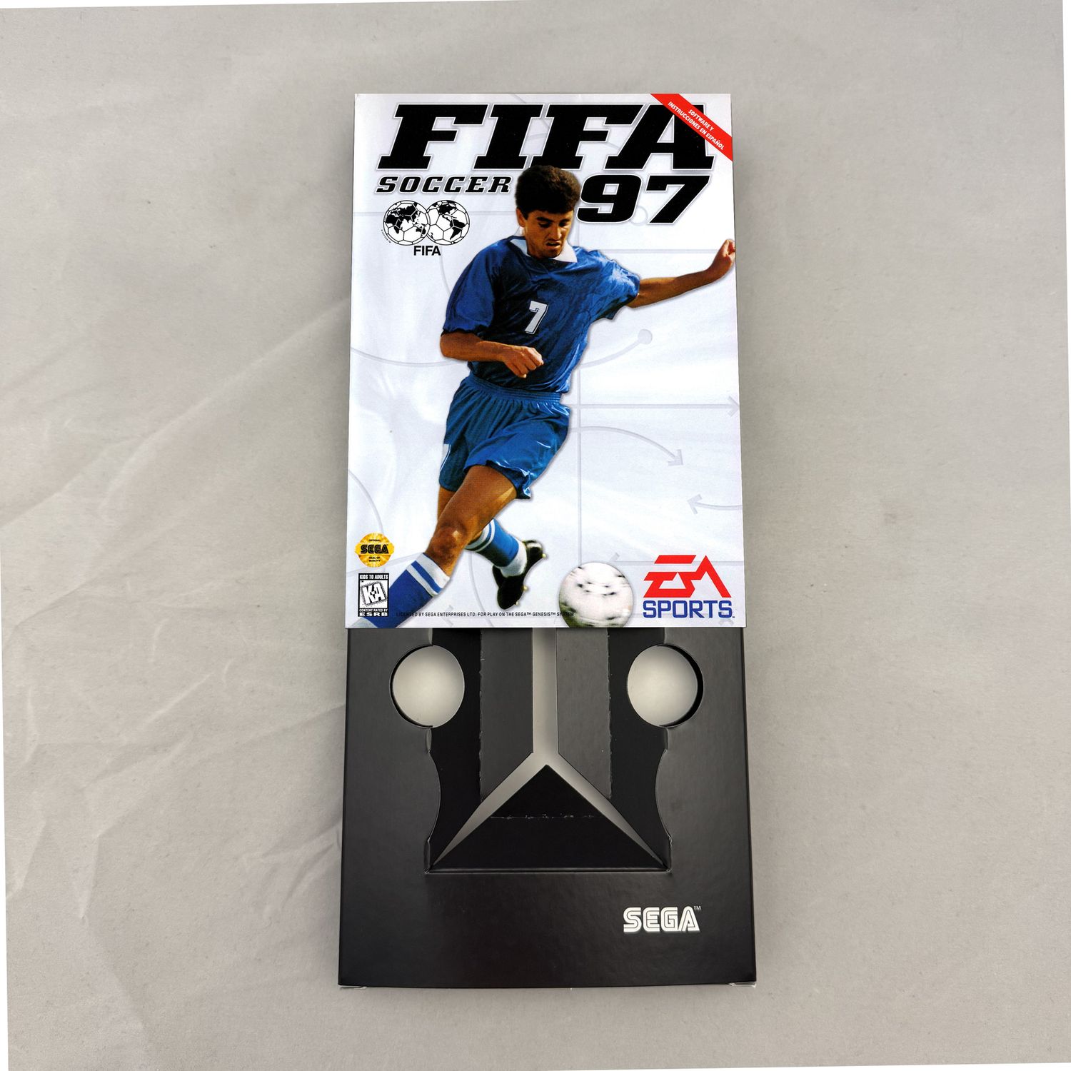 FIFA Soccer &#39;97 | NTSC | Sega Genesis | Genesis | En | Reproduction Box and Inner Tray