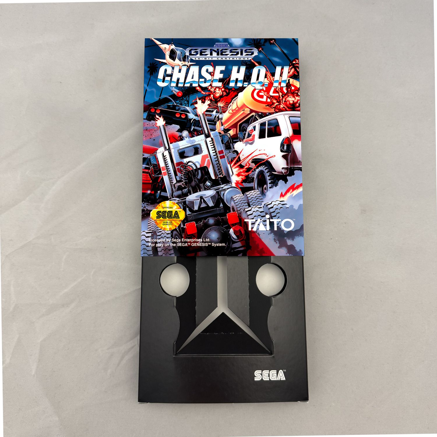 Chase H.Q. II | NTSC | Sega Genesis | Genesis | En | Reproduction Box and Inner Tray