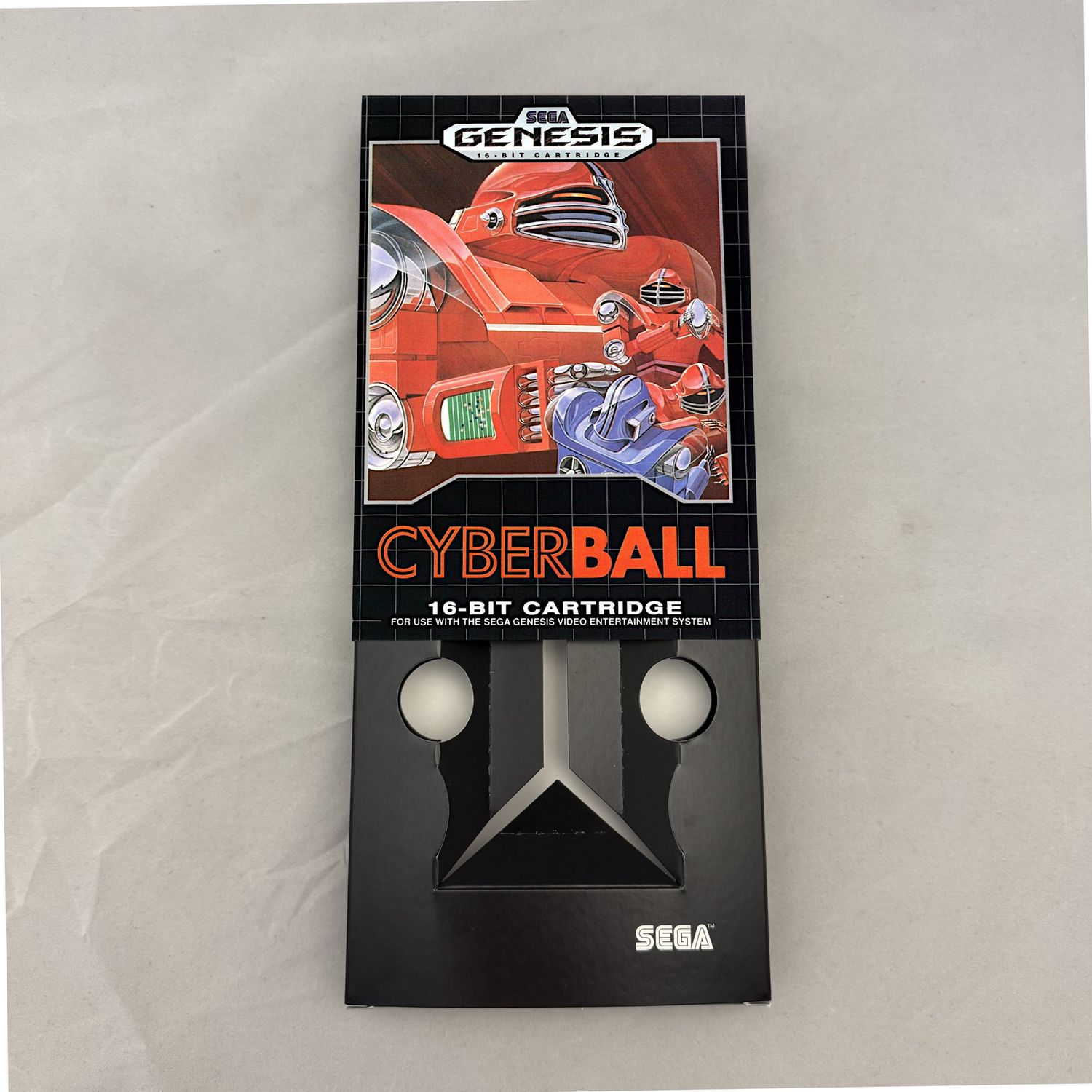 Cyberball | NTSC | Sega Genesis | Genesis | En | Reproduction Box and Inner Tray