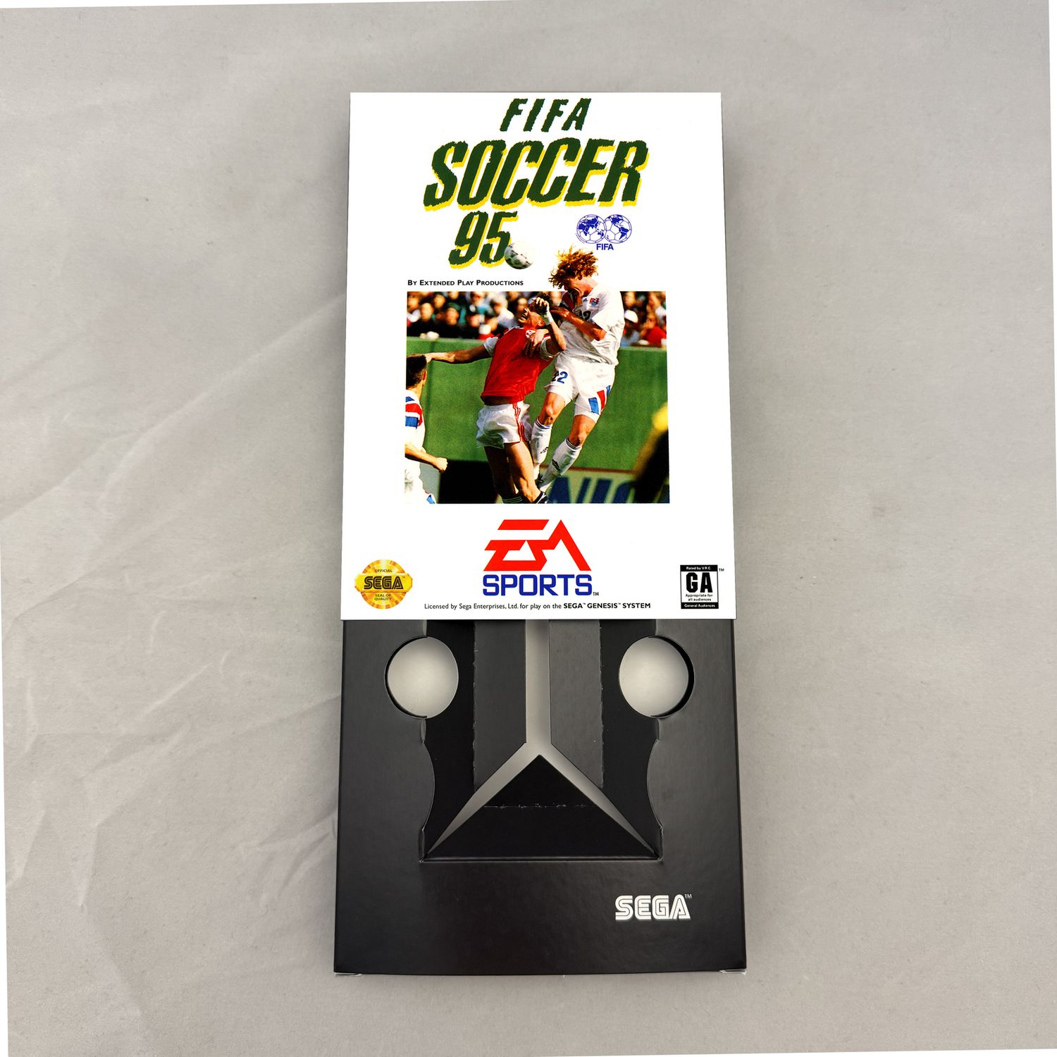 FIFA 95 | NTSC | Sega Genesis | Genesis | En | Reproduction Box and Inner Tray