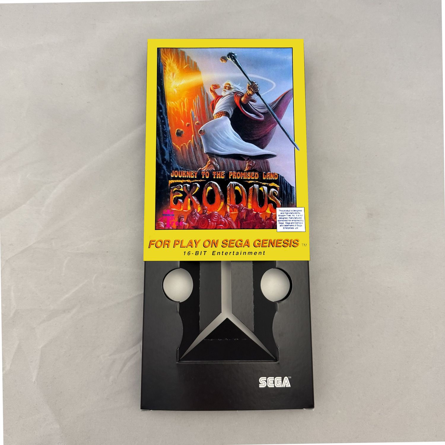 Exodus | NTSC | Sega Genesis | Genesis | En | Reproduction Box and Inner Tray