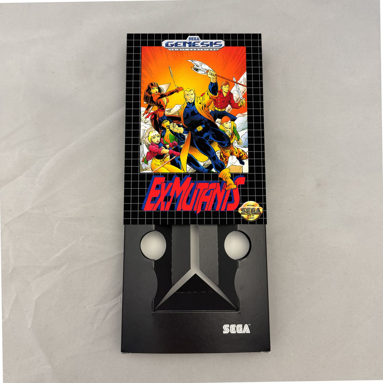 Ex-Mutants | NTSC | Sega Genesis | Genesis | En | Reproduction Box and Inner Tray