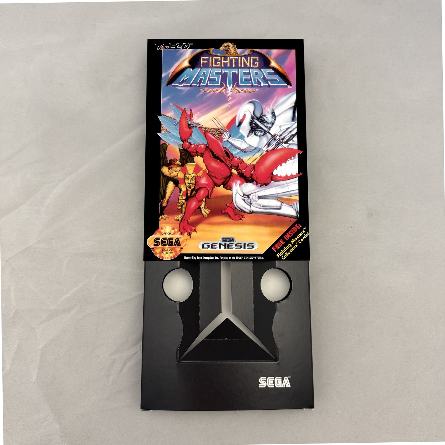 Fighting Masters | NTSC | Sega Genesis | Genesis | En | Reproduction Box and Inner Tray