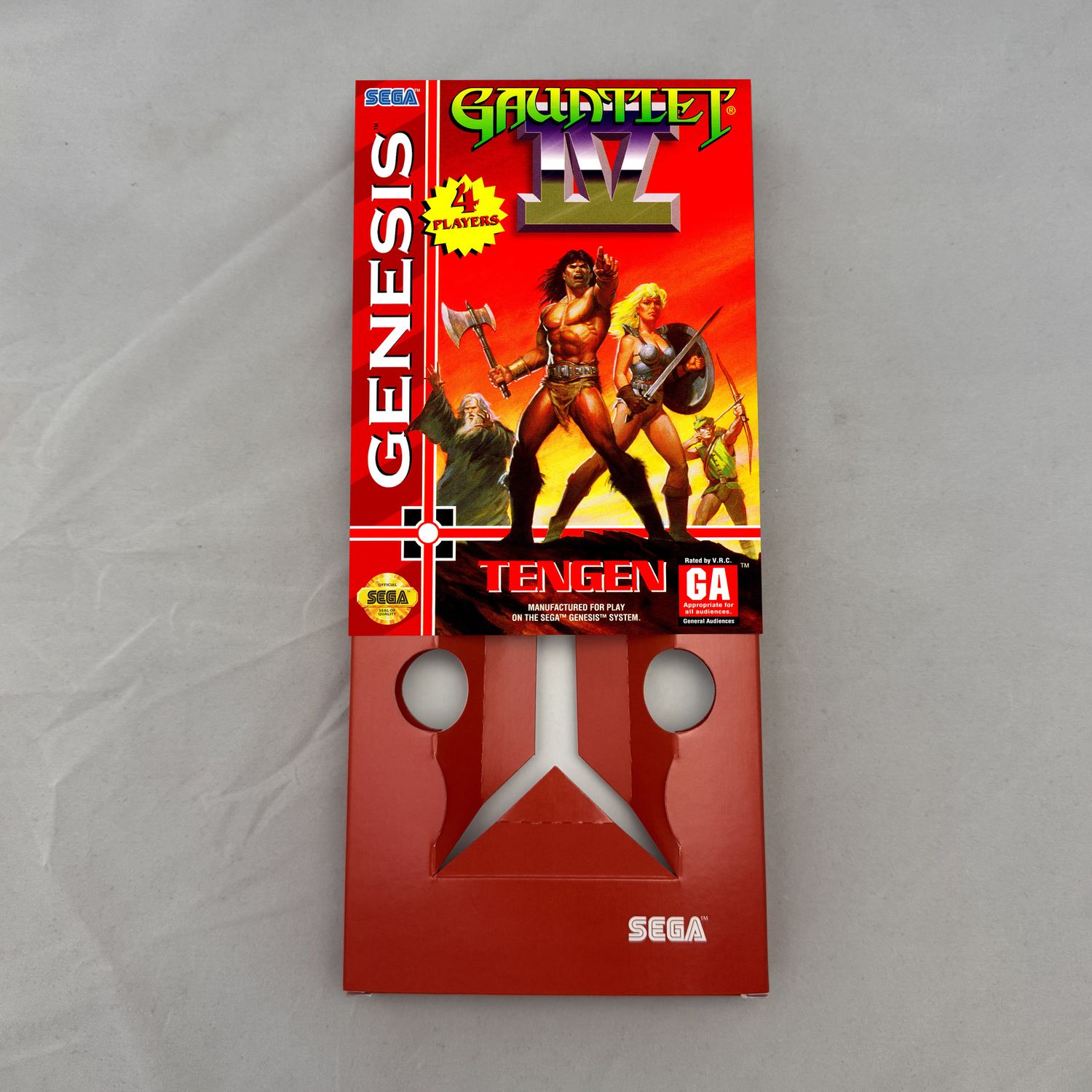 Gauntlet IV | NTSC | Sega Genesis | Genesis | En | Reproduction Box and Inner Tray