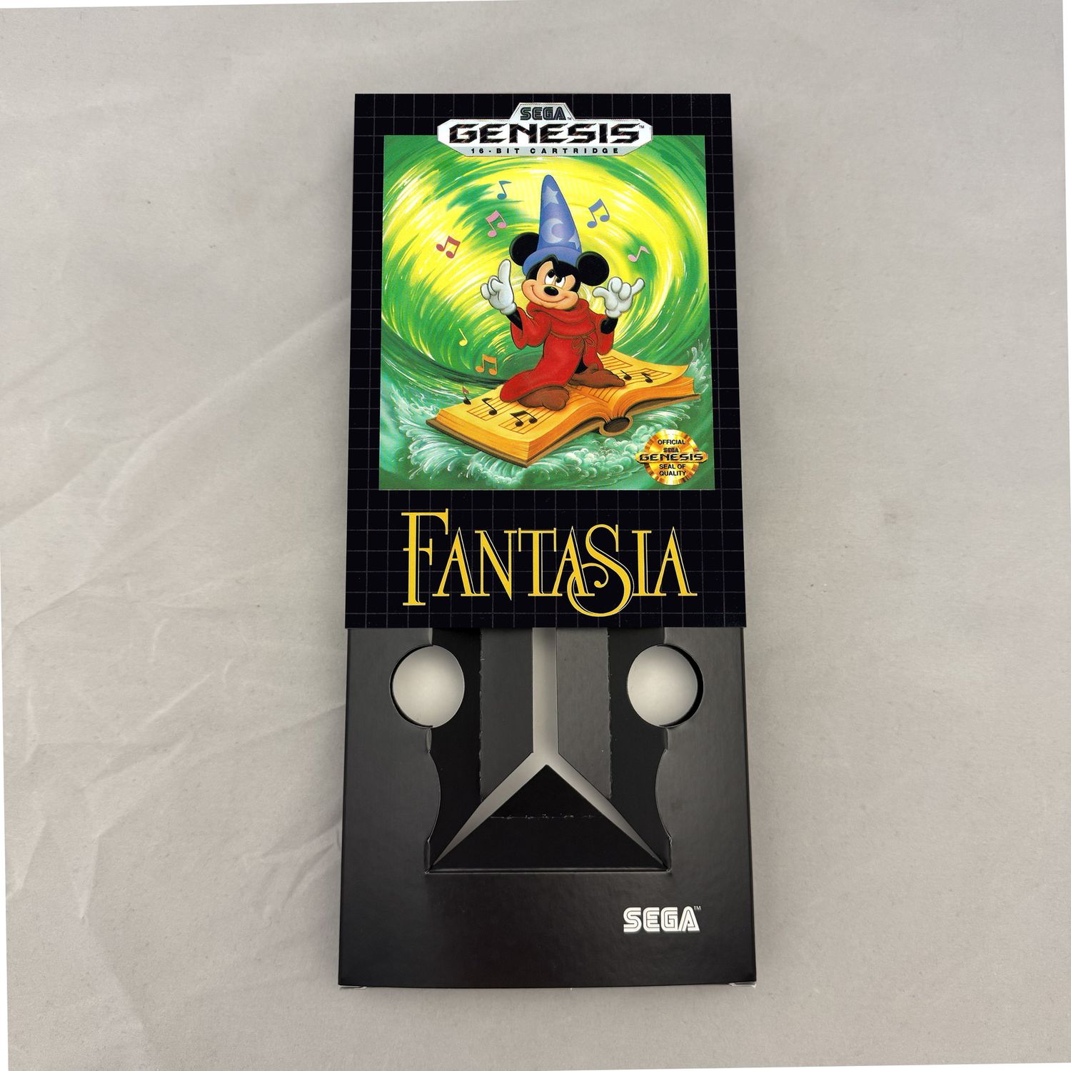 Fantasia | NTSC | Sega Genesis | Genesis | En | Reproduction Box and Inner Tray