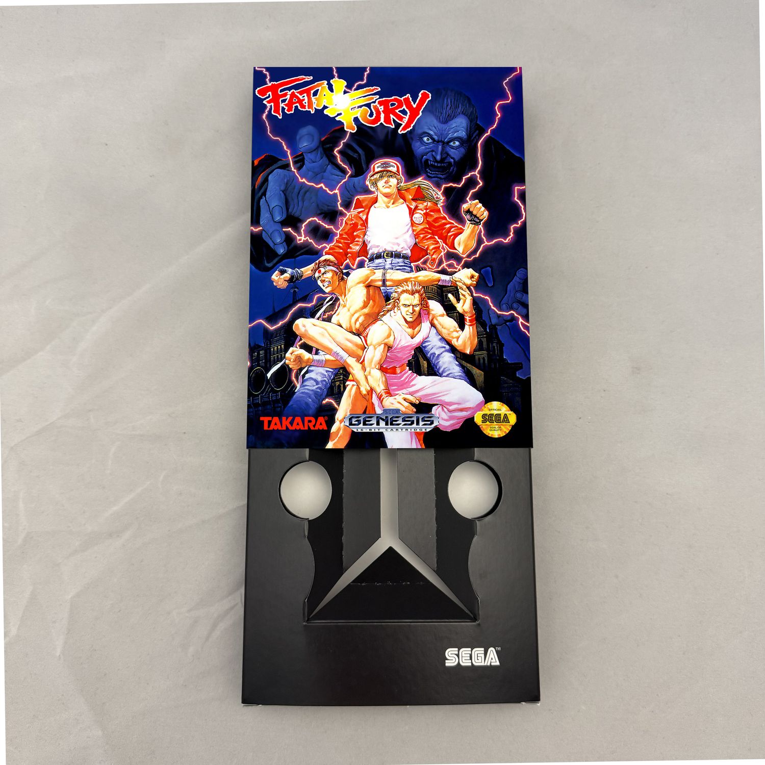 Fatal Fury | NTSC | Sega Genesis | Genesis | En | Reproduction Box and Inner Tray
