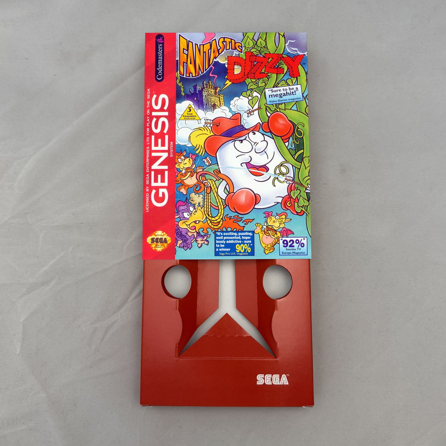 Fantastic Dizzy | NTSC | Sega Genesis | Genesis | En | Reproduction Box and Inner Tray