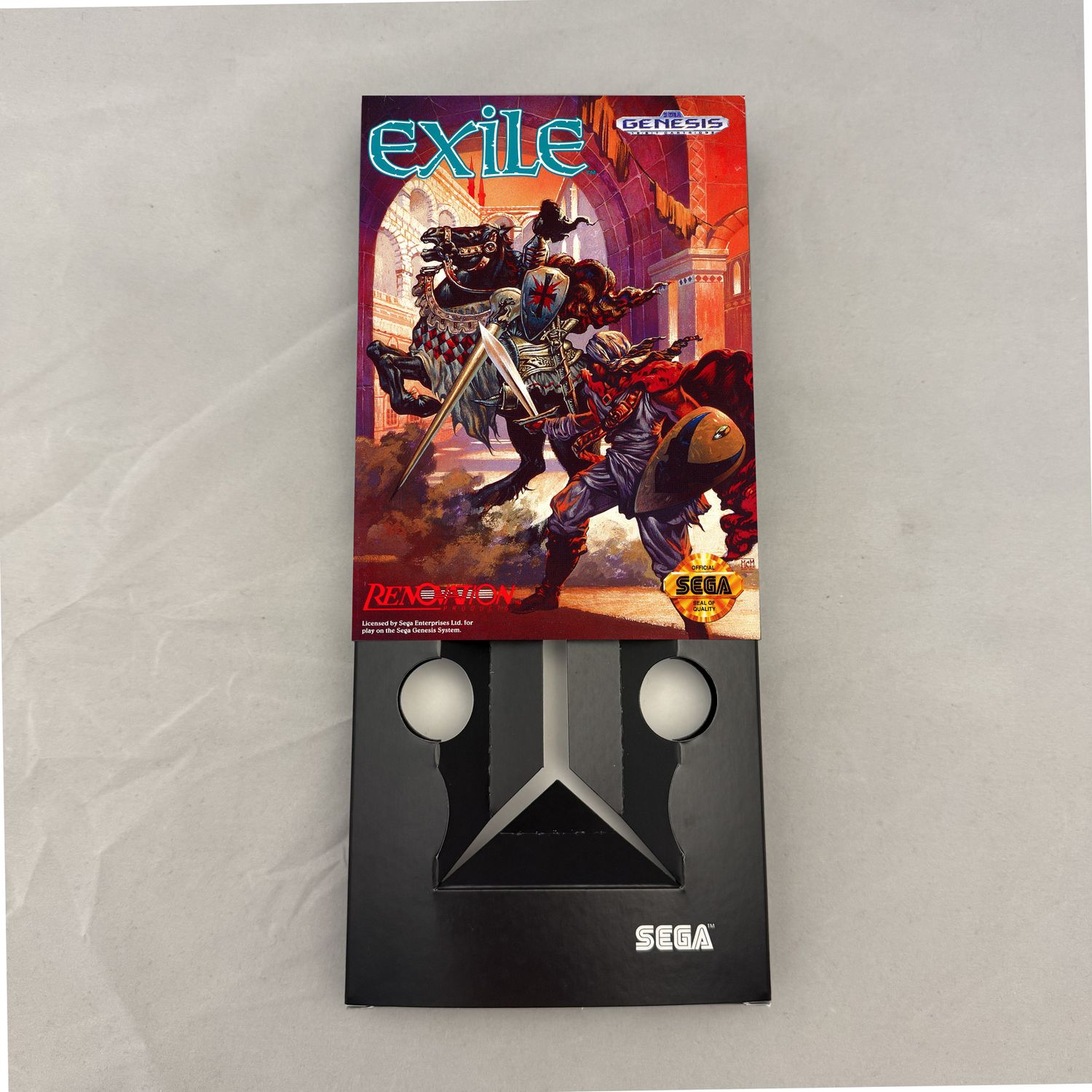 Exile | NTSC | Sega Genesis | Genesis | En | Reproduction Box and Inner Tray