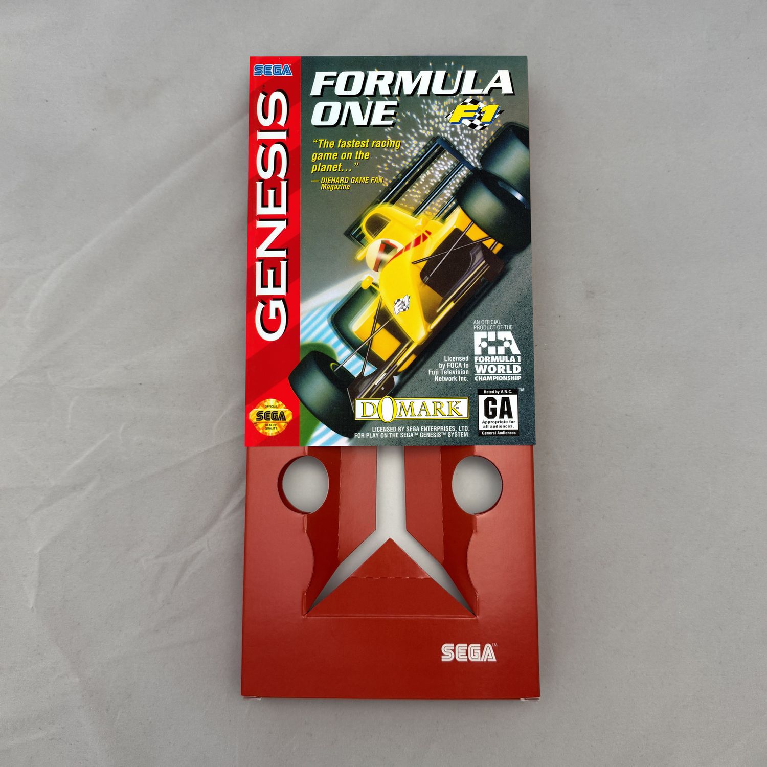 Formula One | NTSC | Sega Genesis | Genesis | En | Reproduction Box and Inner Tray