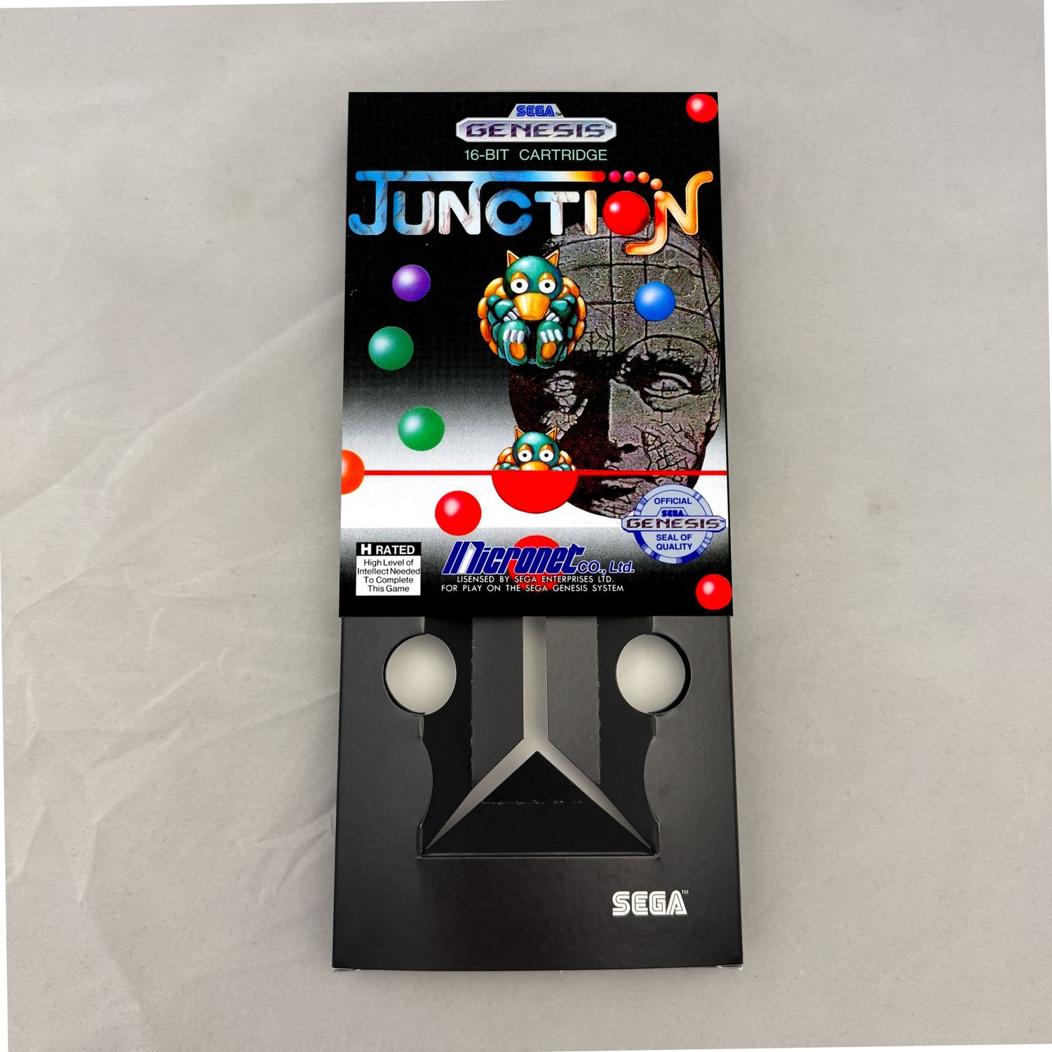 Junction | NTSC | Sega Genesis | Genesis | En | Reproduction Box and Inner Tray