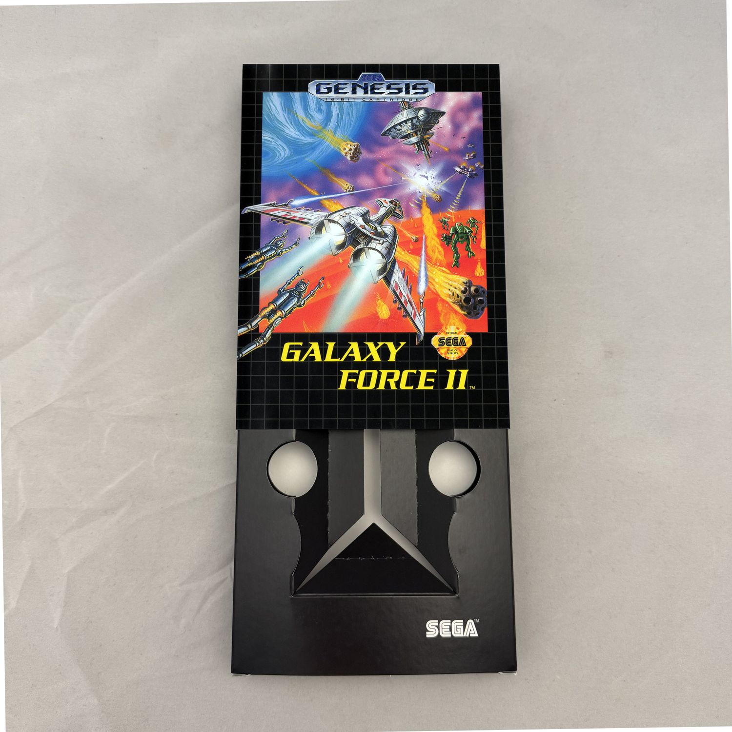 Galaxy Force II | NTSC | Sega Genesis | Genesis | En | Reproduction Box and Inner Tray