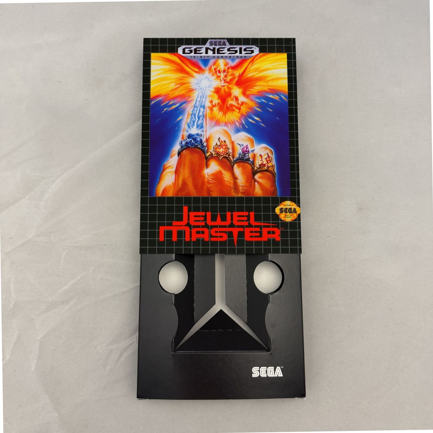 Jewel Master | NTSC | Sega Genesis | Genesis | En | Reproduction Box and Inner Tray