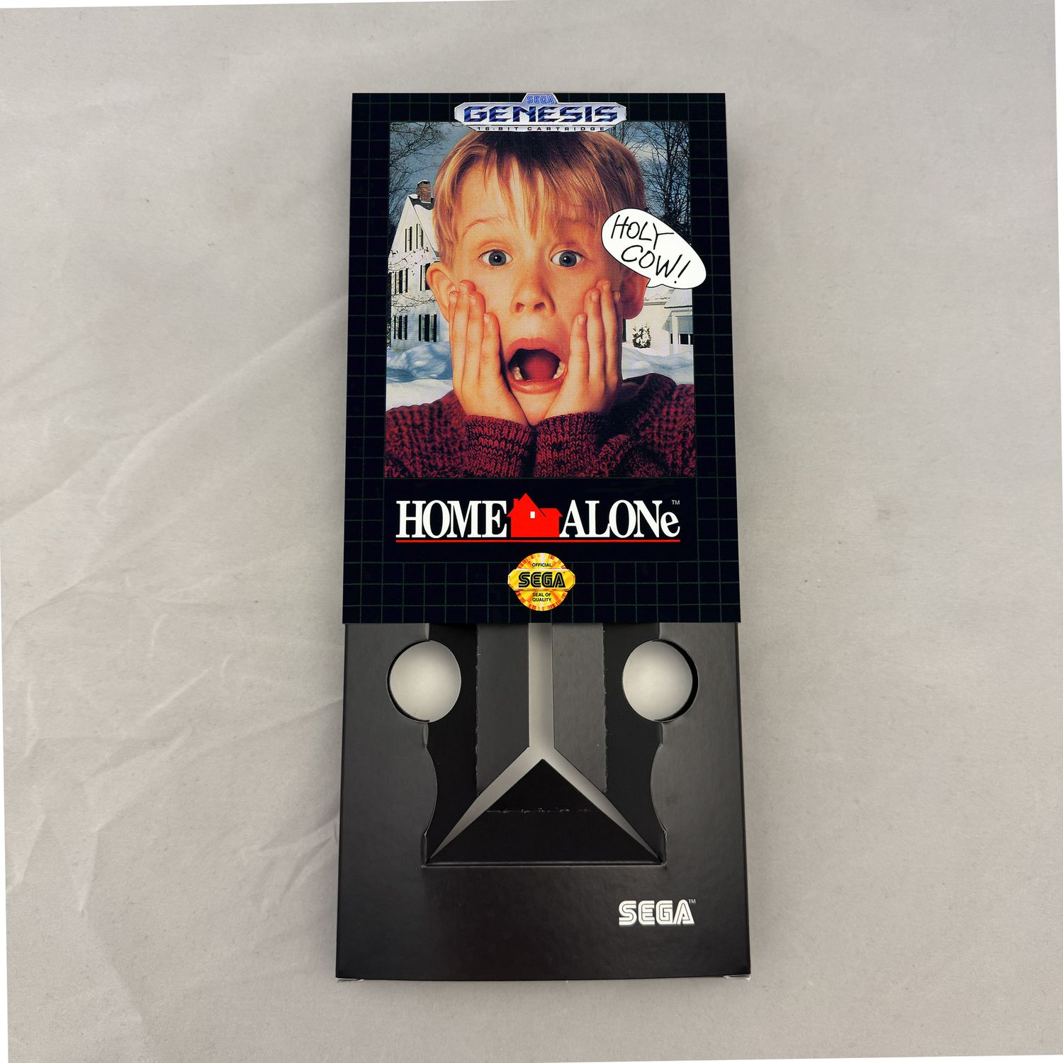 Home Alone | NTSC | Sega Genesis | Genesis | En | Reproduction Box and Inner Tray
