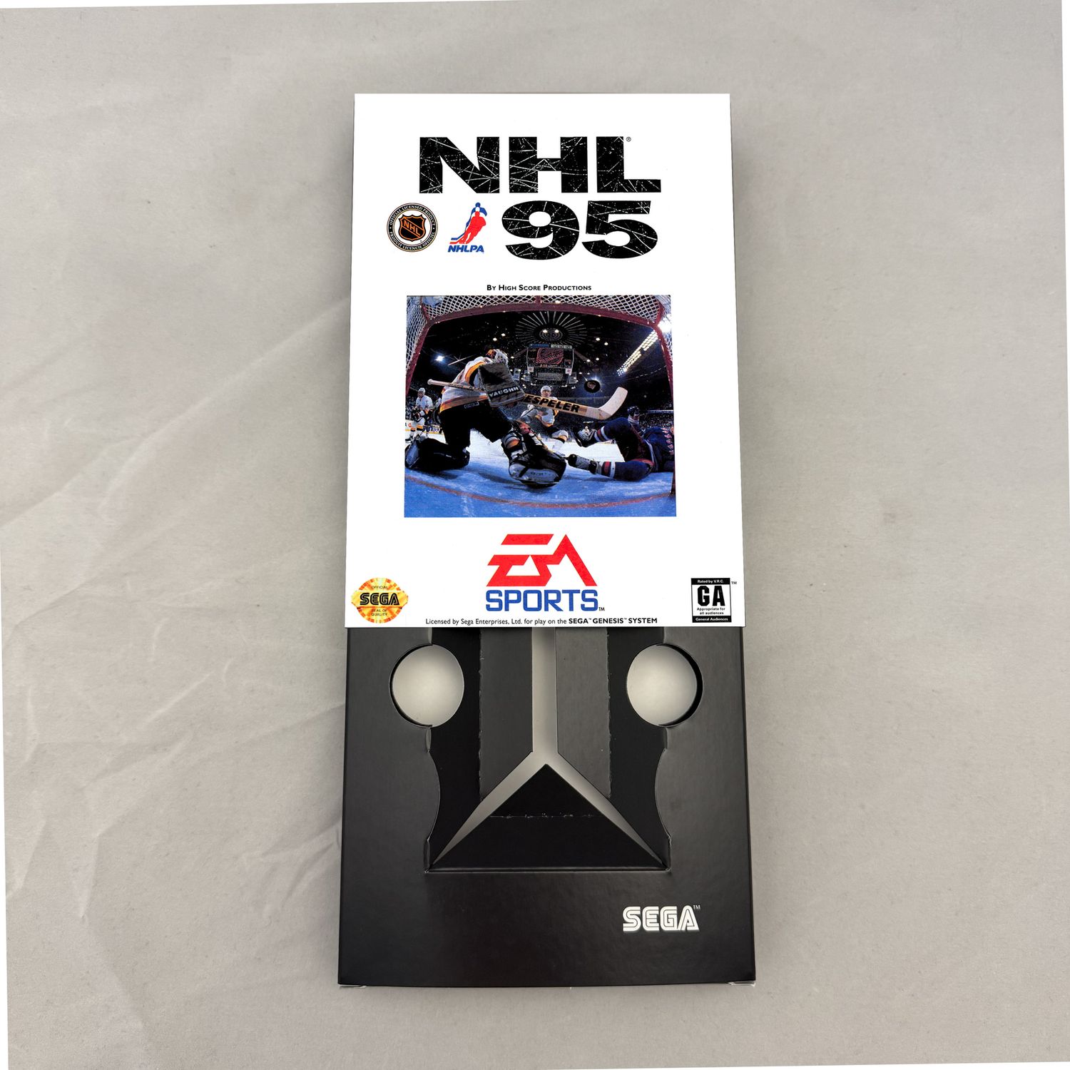 NHL 95 | NTSC | Sega Genesis | Genesis | En | Reproduction Box and Inner Tray