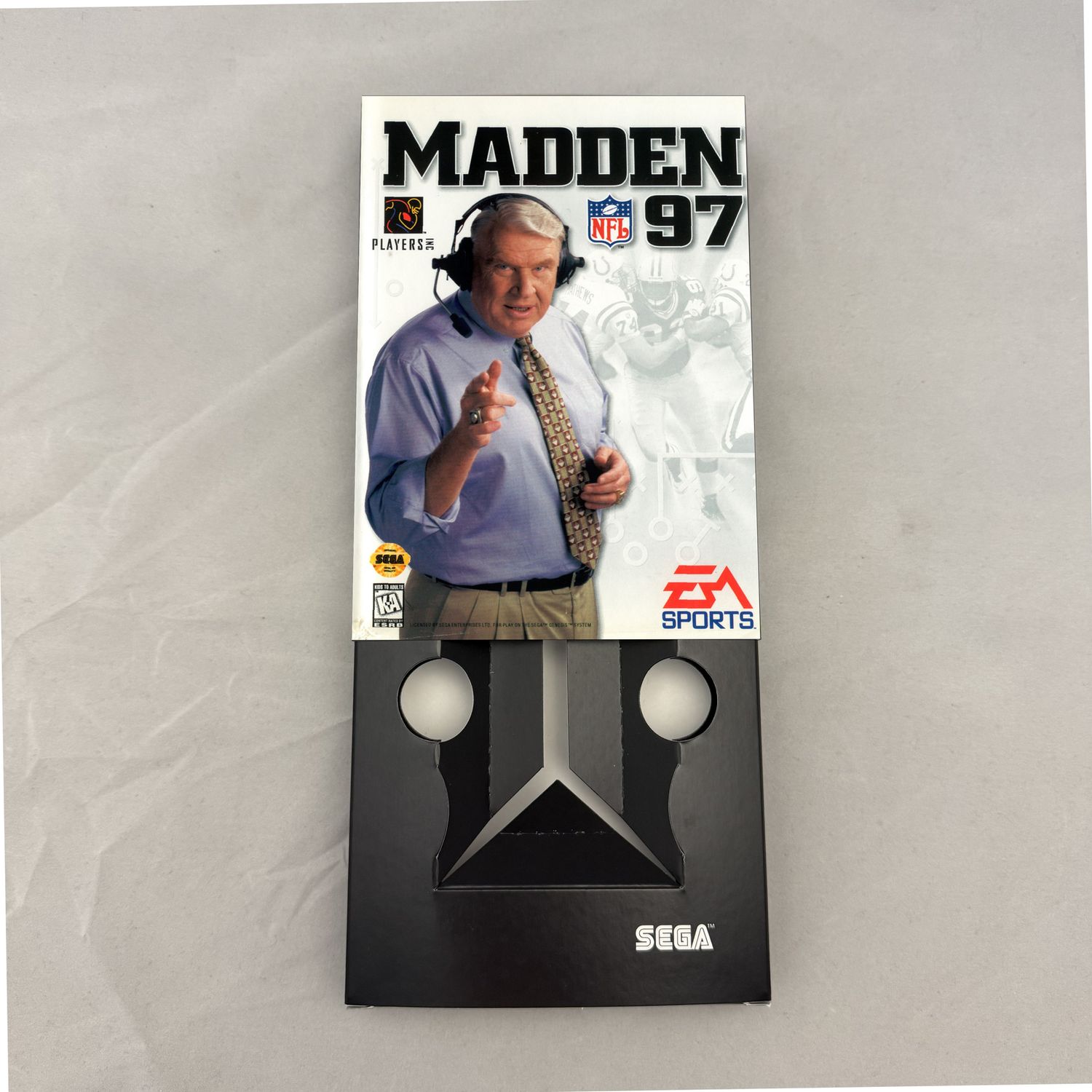 Madden NFL 97 | NTSC | Sega Genesis | Genesis | En | Reproduction Box and Inner Tray