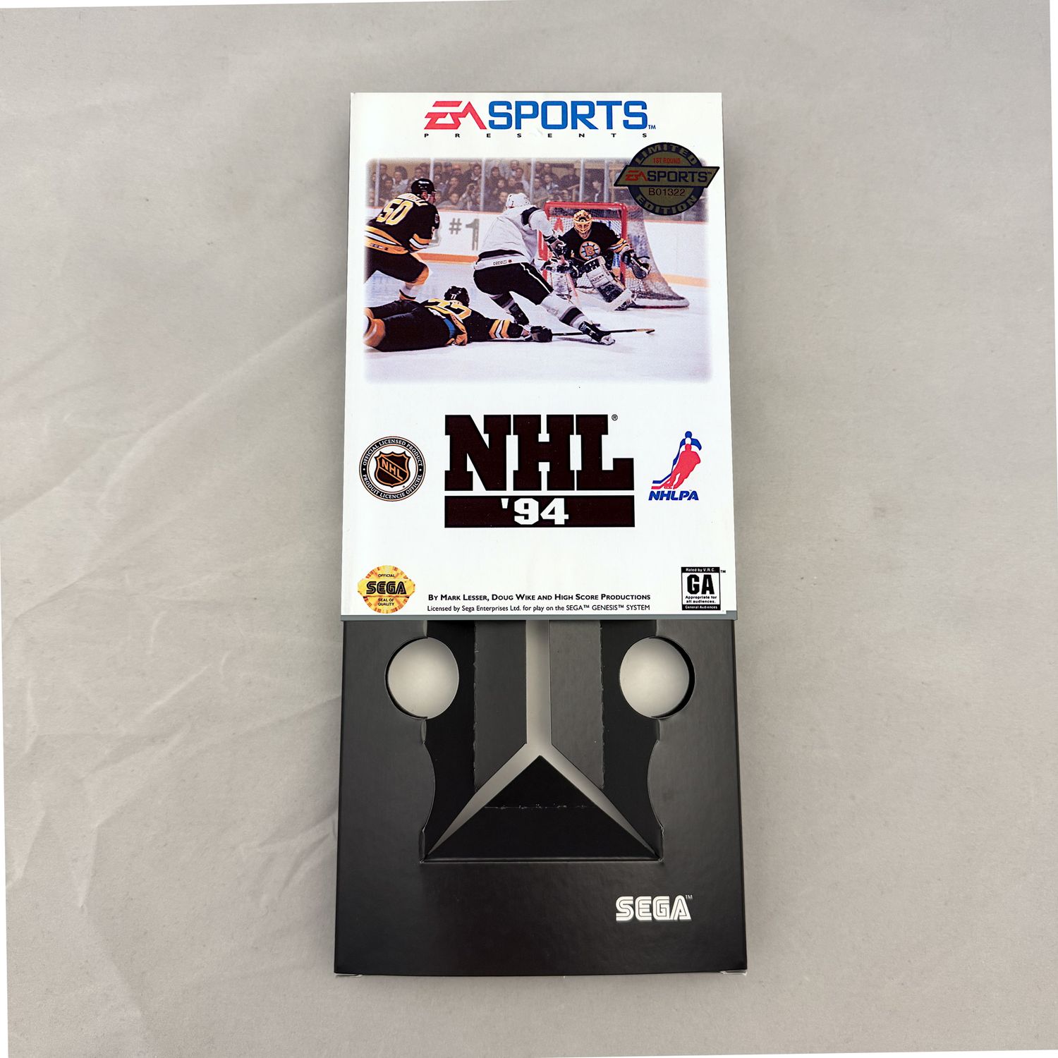NHL '94 | NTSC | Sega Genesis | Genesis | En | Reproduction Box and Inner Tray