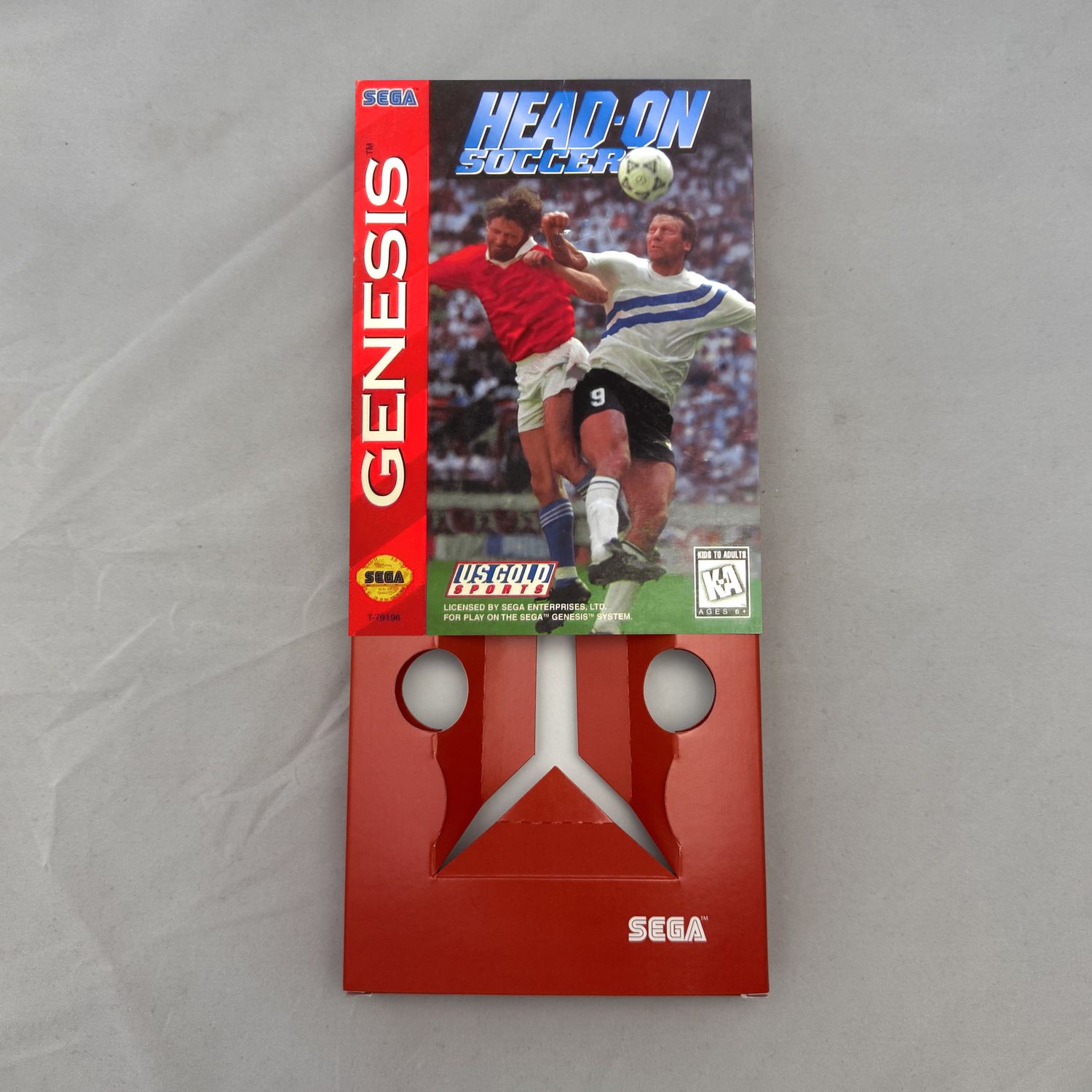 Head-On Soccer | NTSC | Sega Genesis | Genesis | En | Reproduction Box and Inner Tray