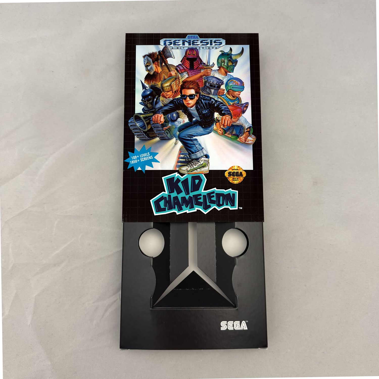 Kid Chameleon | NTSC | Sega Genesis | Genesis | En | Reproduction Box and Inner Tray