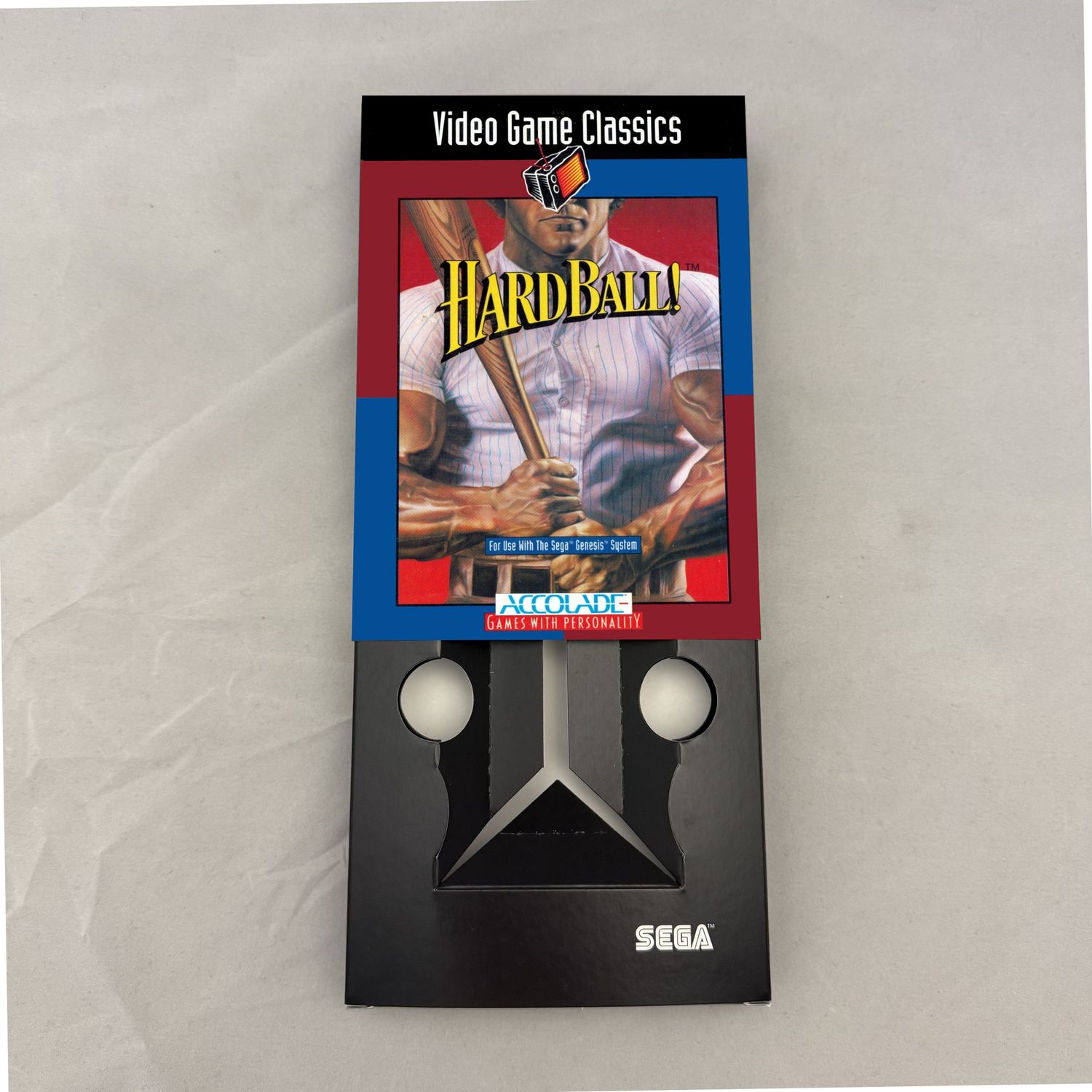 Hardball! | NTSC | Sega Genesis | Genesis | En | Reproduction Box and Inner Tray