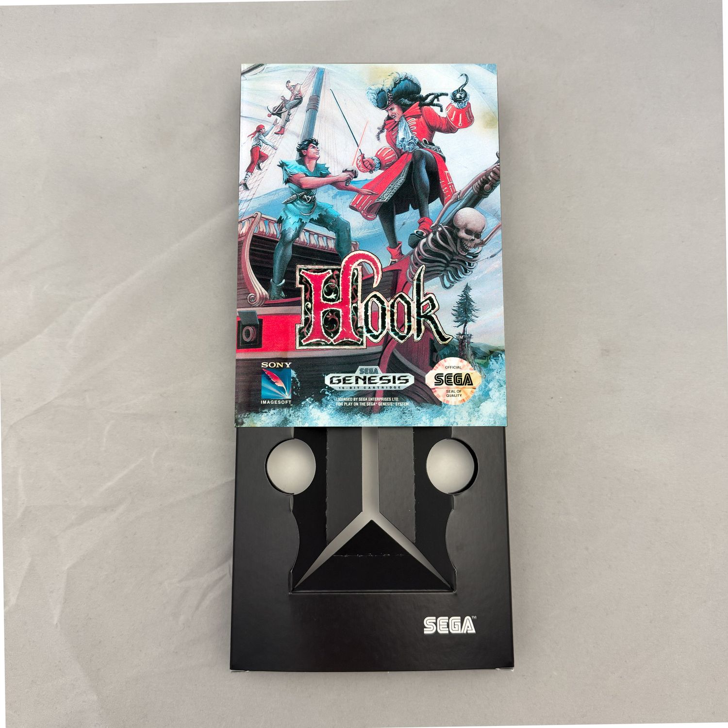 Hook | NTSC | Sega Genesis | Genesis | En | Reproduction Box and Inner Tray