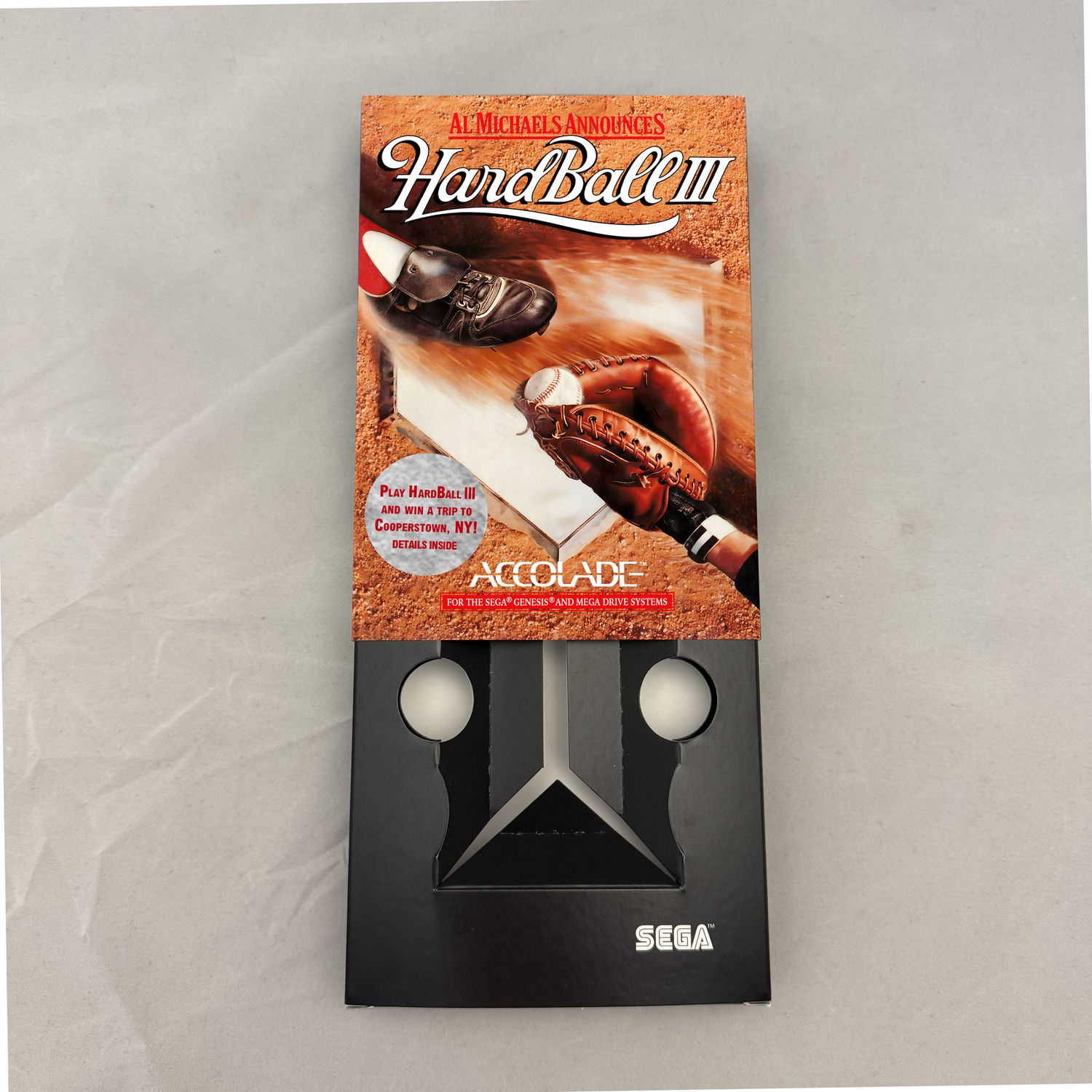 Hardball III | NTSC | Sega Genesis | Genesis | En | Reproduction Box and Inner Tray