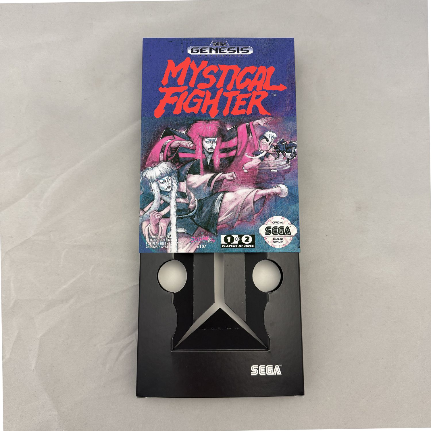Mystical Fighter | NTSC | Sega Genesis | Genesis | En | Reproduction Box and Inner Tray