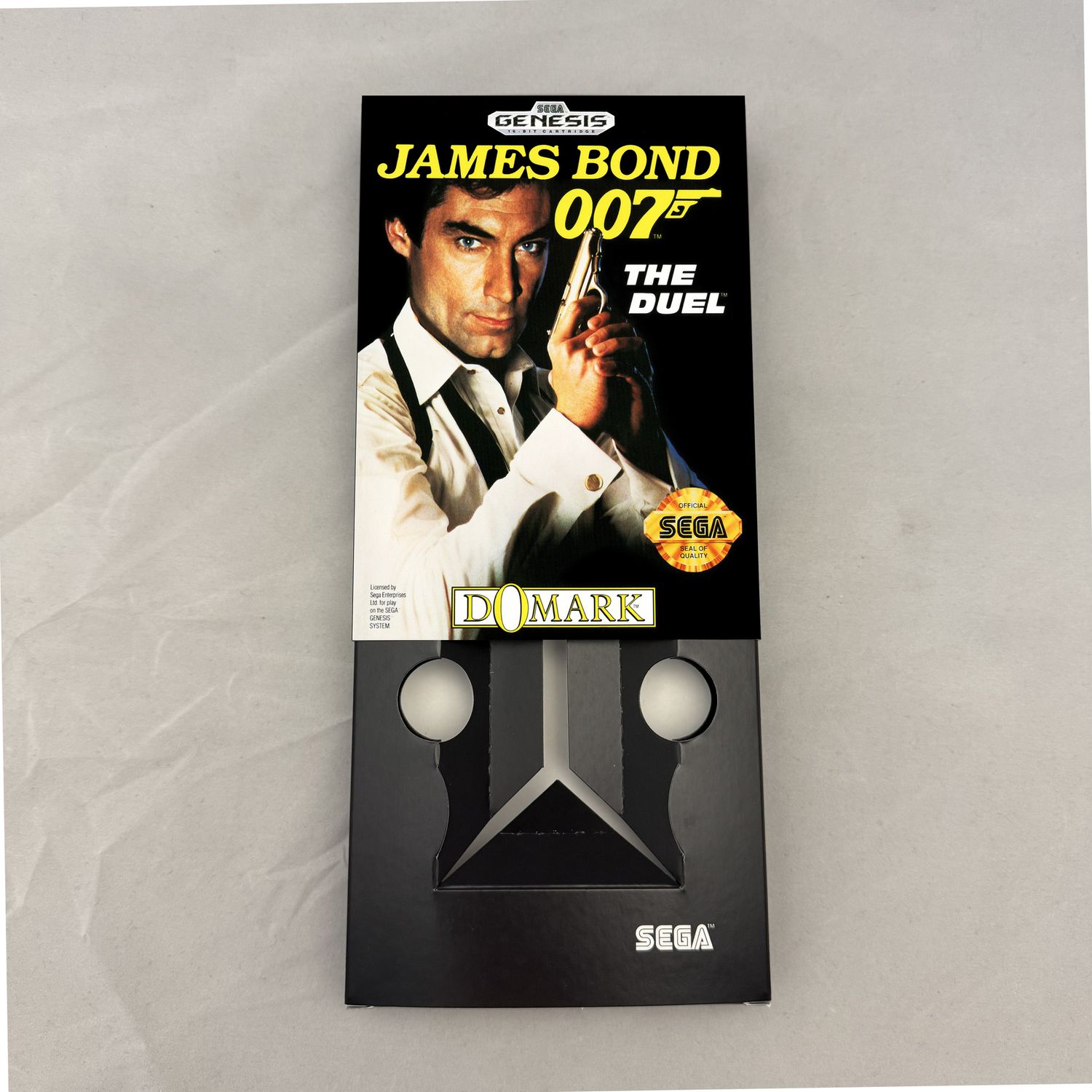 James Bond 007: The Duel | NTSC | Sega Genesis | Genesis | En | Reproduction Box and Inner Tray