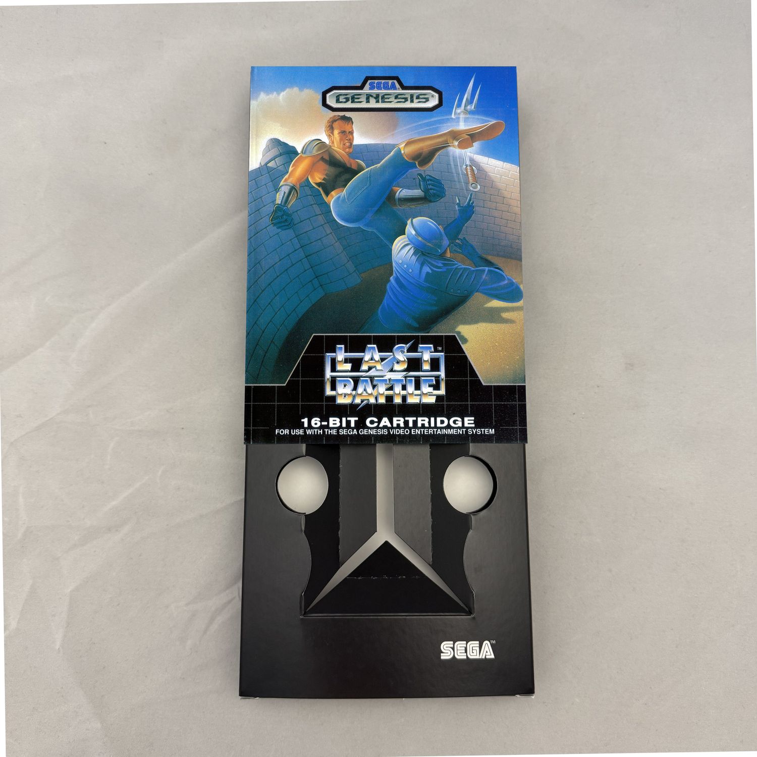 Last Battle | NTSC | Sega Genesis | Genesis | En | Reproduction Box and Inner Tray