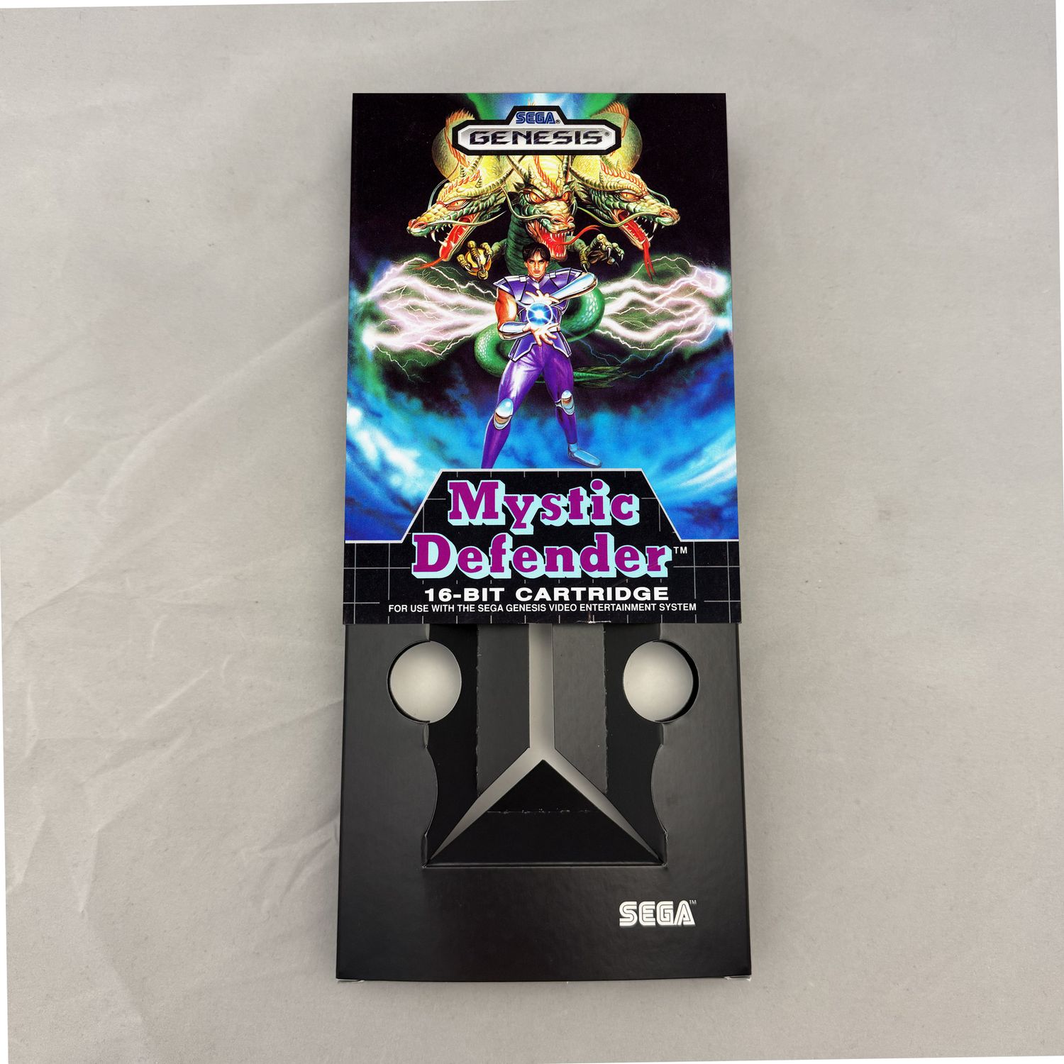 Mystic Defender | NTSC | Sega Genesis | Genesis | En | Reproduction Box and Inner Tray