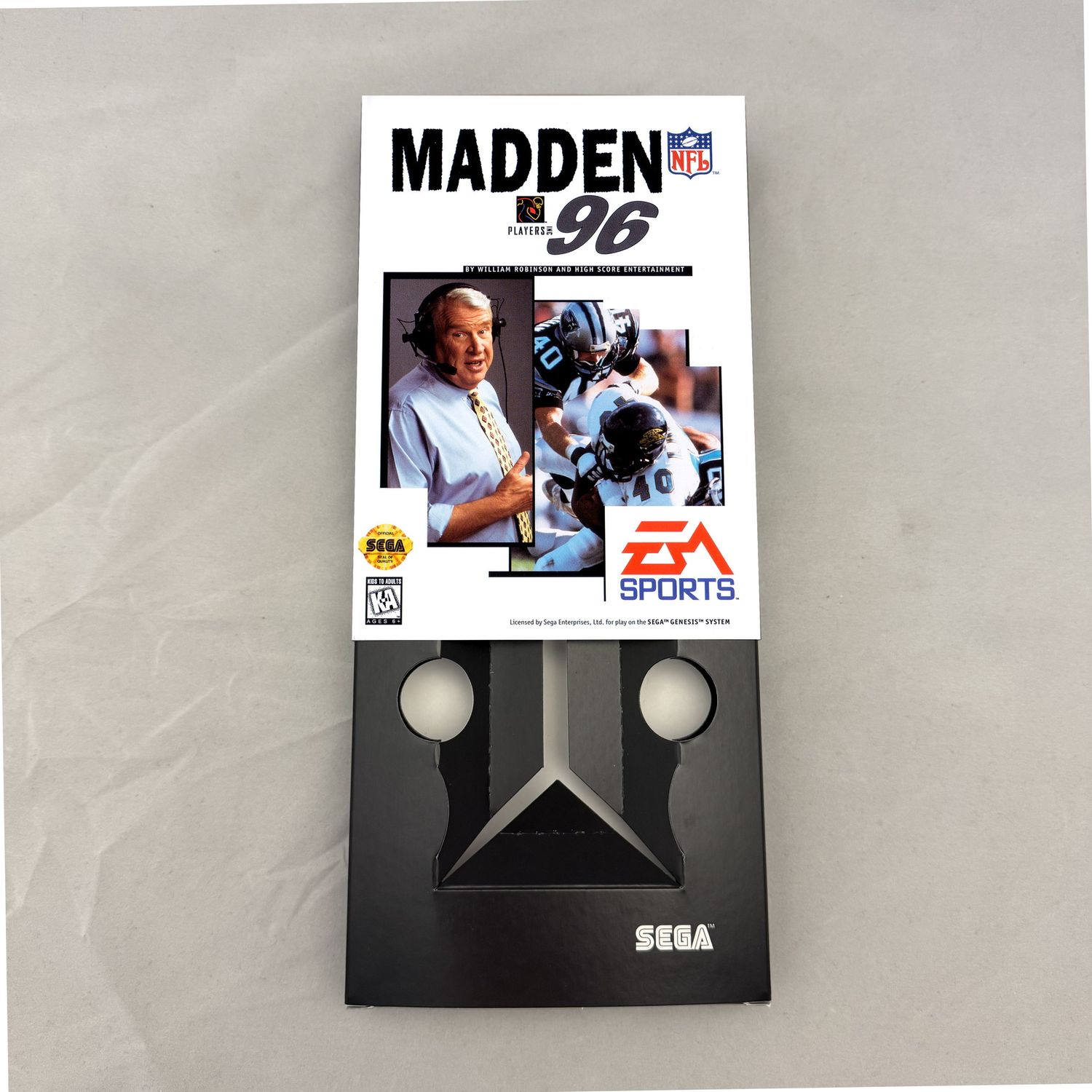 Madden 96 | NTSC | Sega Genesis | Genesis | En | Reproduction Box and Inner Tray