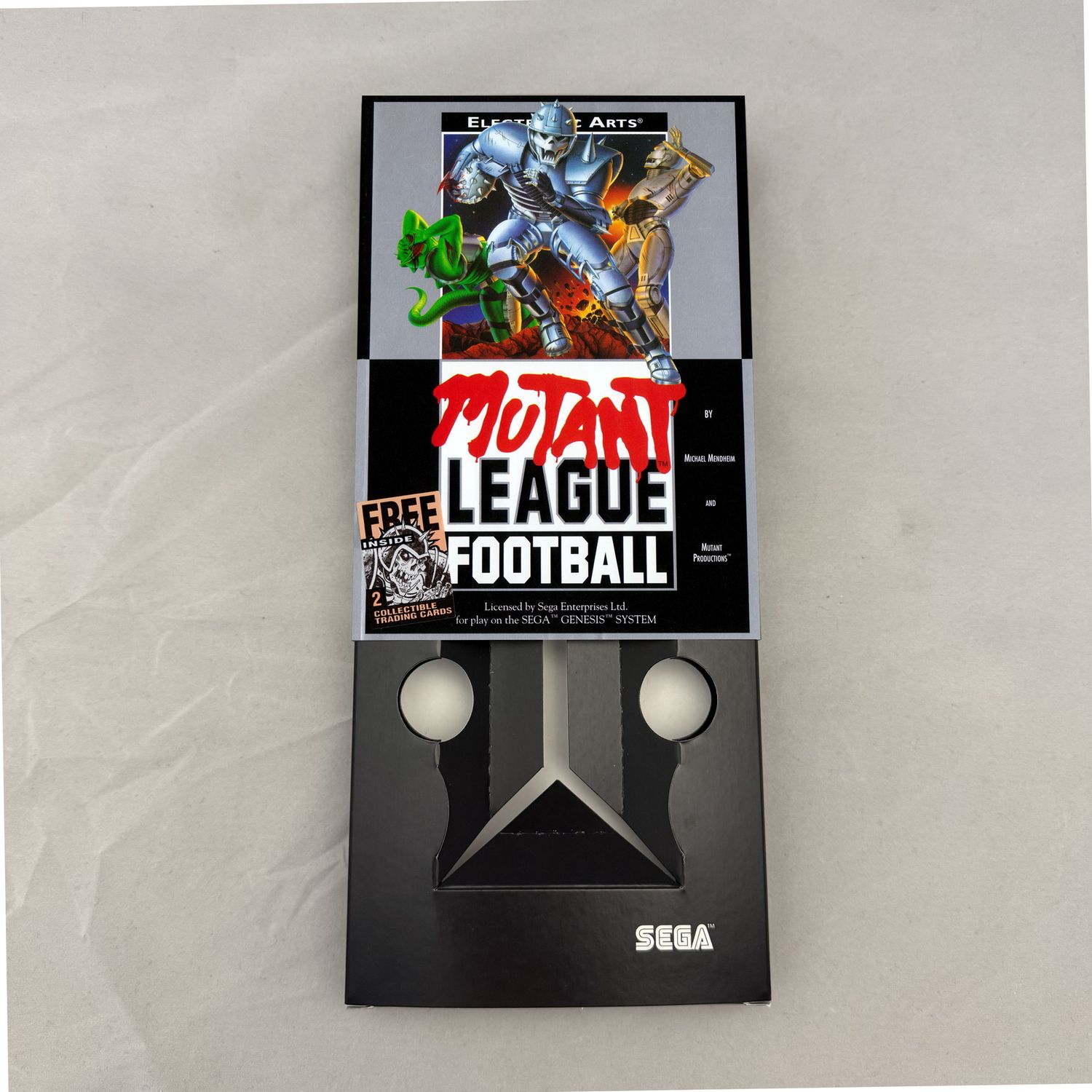 Mutant League Football | NTSC | Sega Genesis | Genesis | En | Reproduction Box and Inner Tray