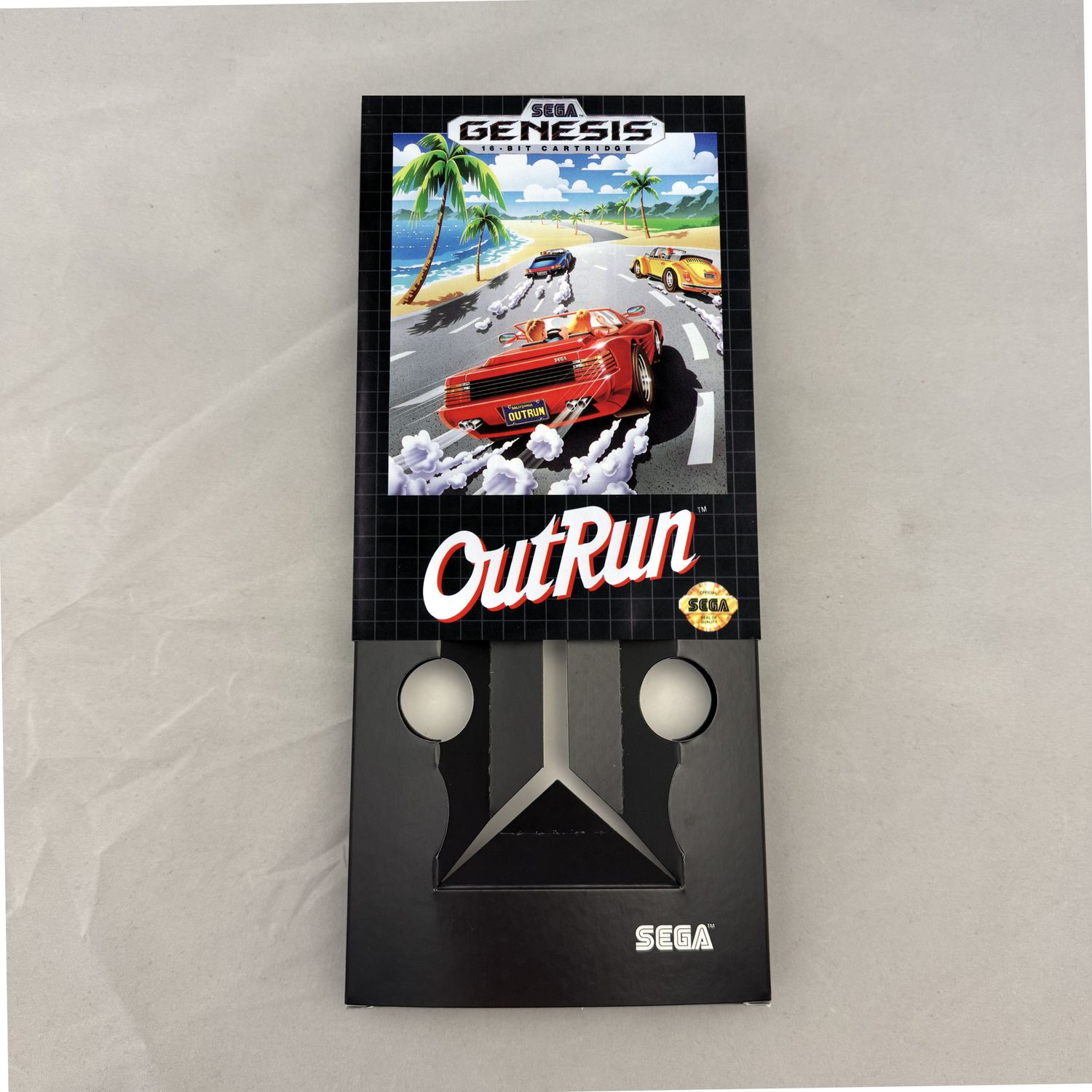 Outrun | NTSC | Sega Genesis | Genesis | En | Reproduction Box and Inner Tray
