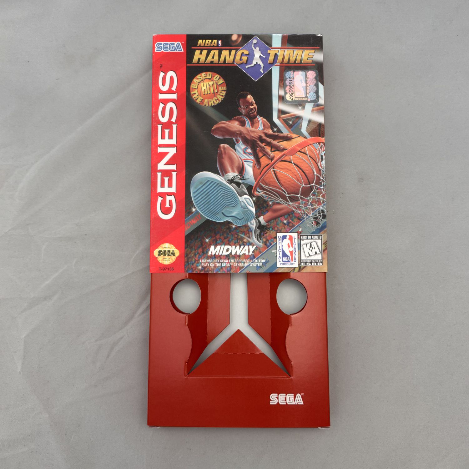NBA Hangtime | NTSC | Sega Genesis | Genesis | En | Reproduction Box and Inner Tray