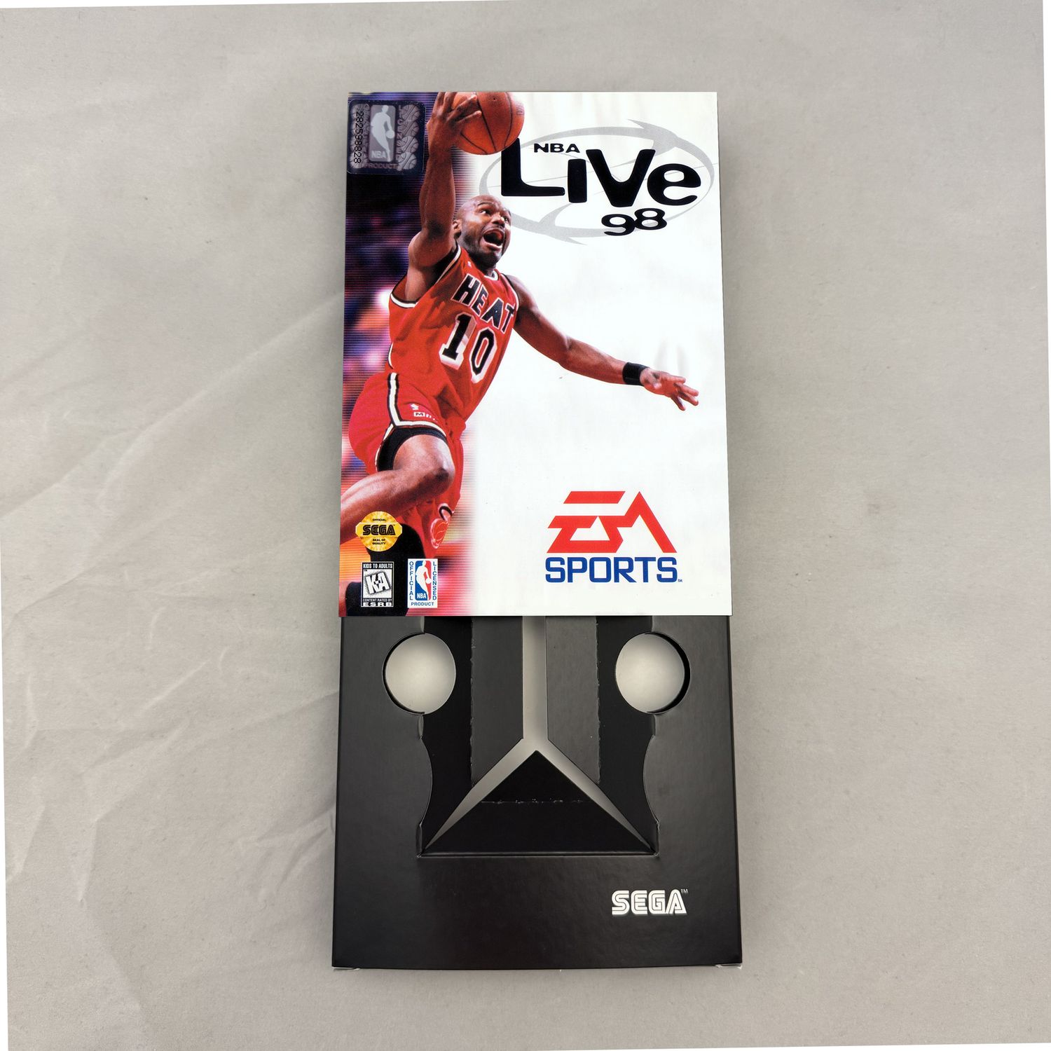 NBA Live 98 | NTSC | Sega Genesis | Genesis | En | Reproduction Box and Inner Tray