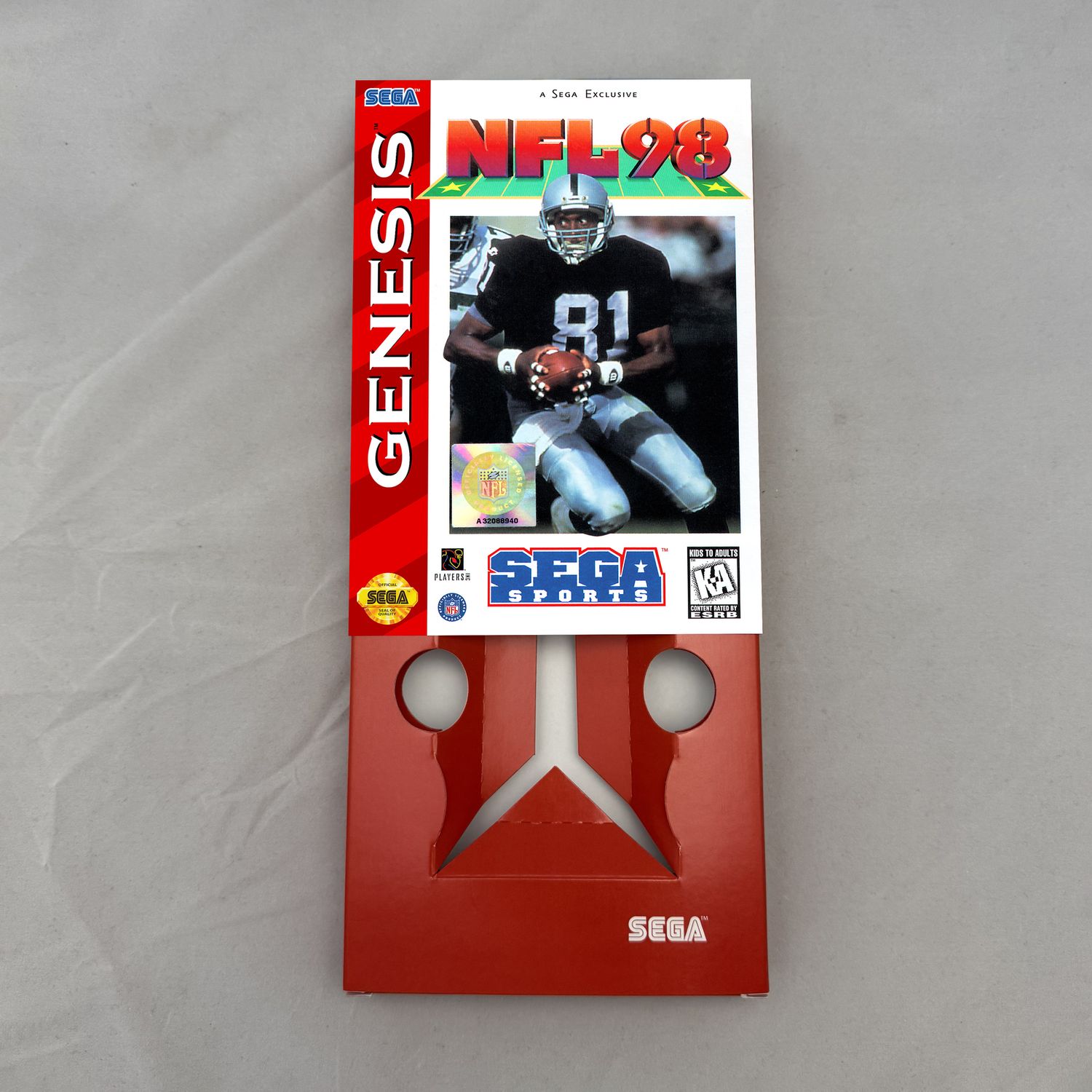 NFL Prime Time &#39;98 | NTSC | Sega Genesis | Genesis | En | Reproduction Box and Inner Tray