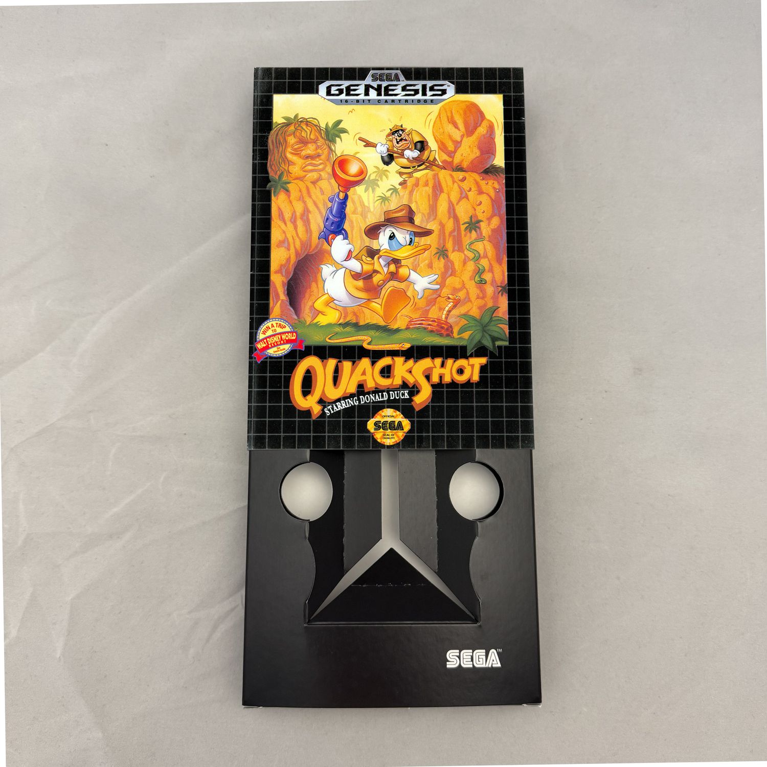 Quackshot | NTSC | Sega Genesis | Genesis | En | Reproduction Box and Inner Tray