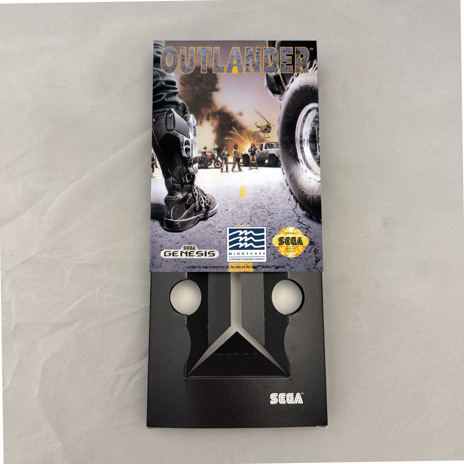 Outlander | NTSC | Sega Genesis | Genesis | En | Reproduction Box and Inner Tray