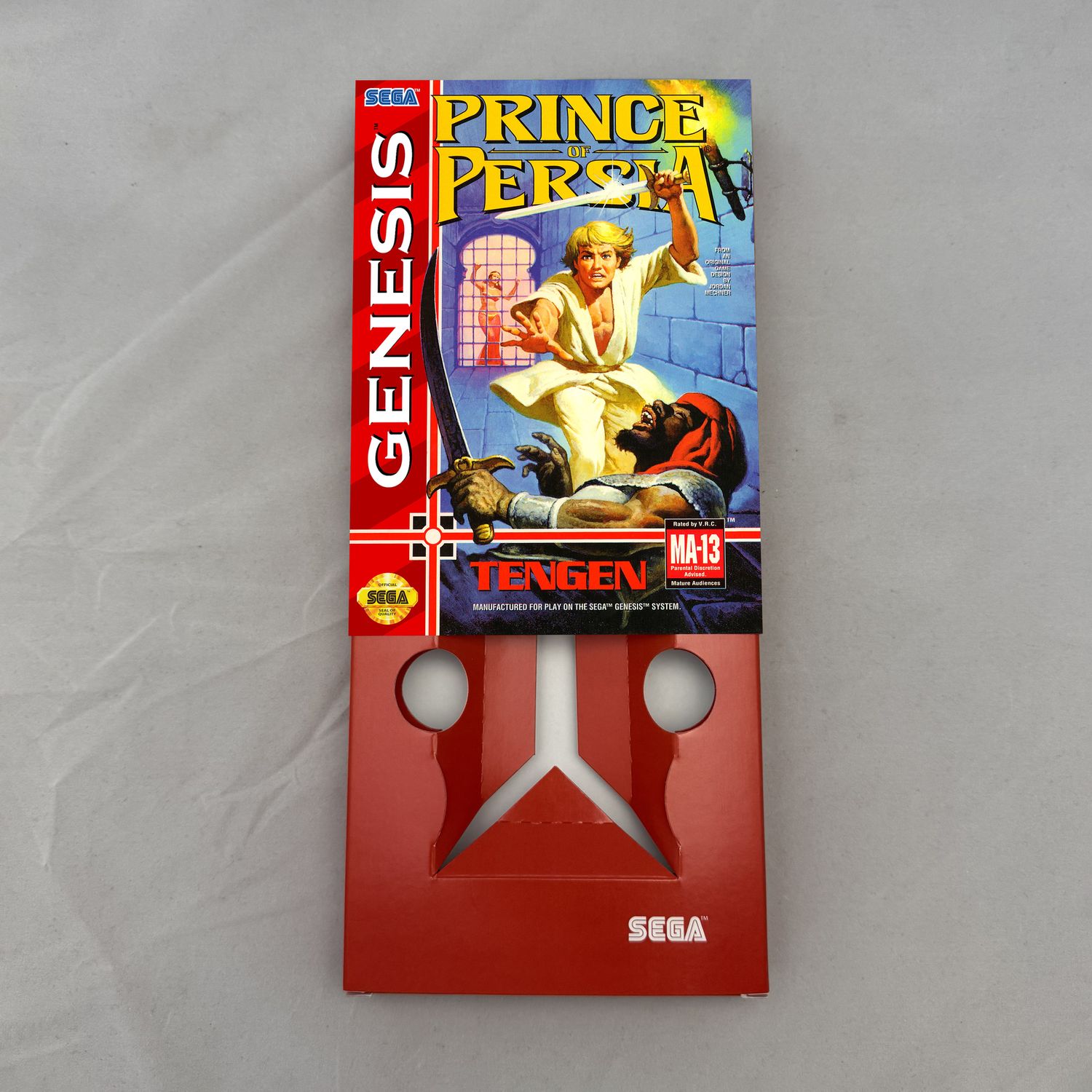 Prince of Persia | NTSC | Sega Genesis | Genesis | En | Reproduction Box and Inner Tray